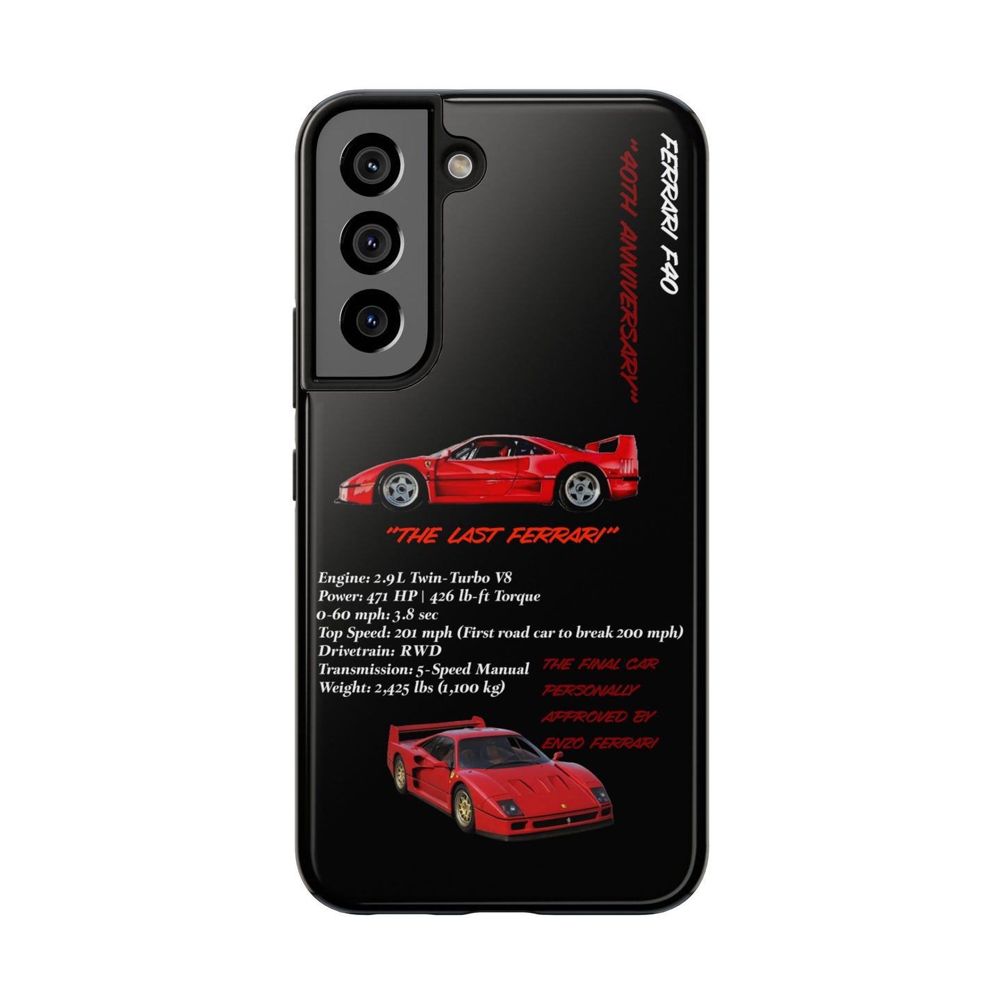 Ferrari F40 Twin-Turbo Legend Black Edition