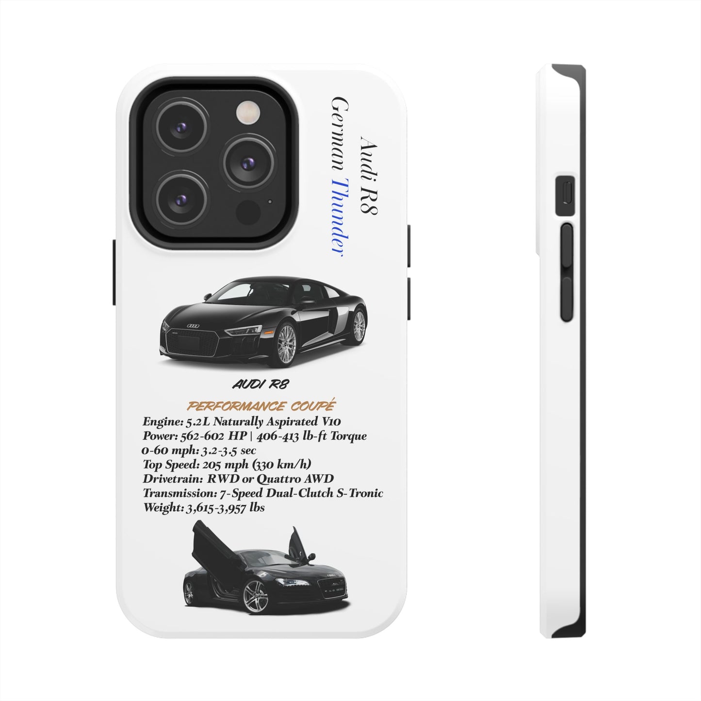 Audi R8 V10 White Edition