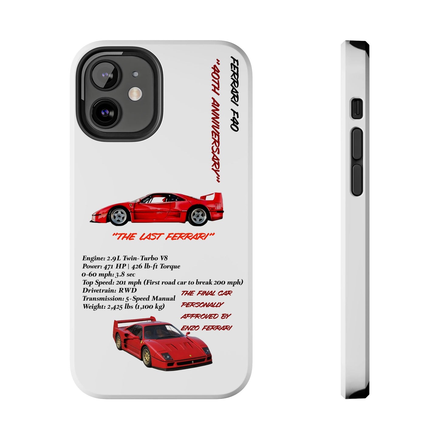 Ferrari F40 Twin-Turbo Legend White Edition