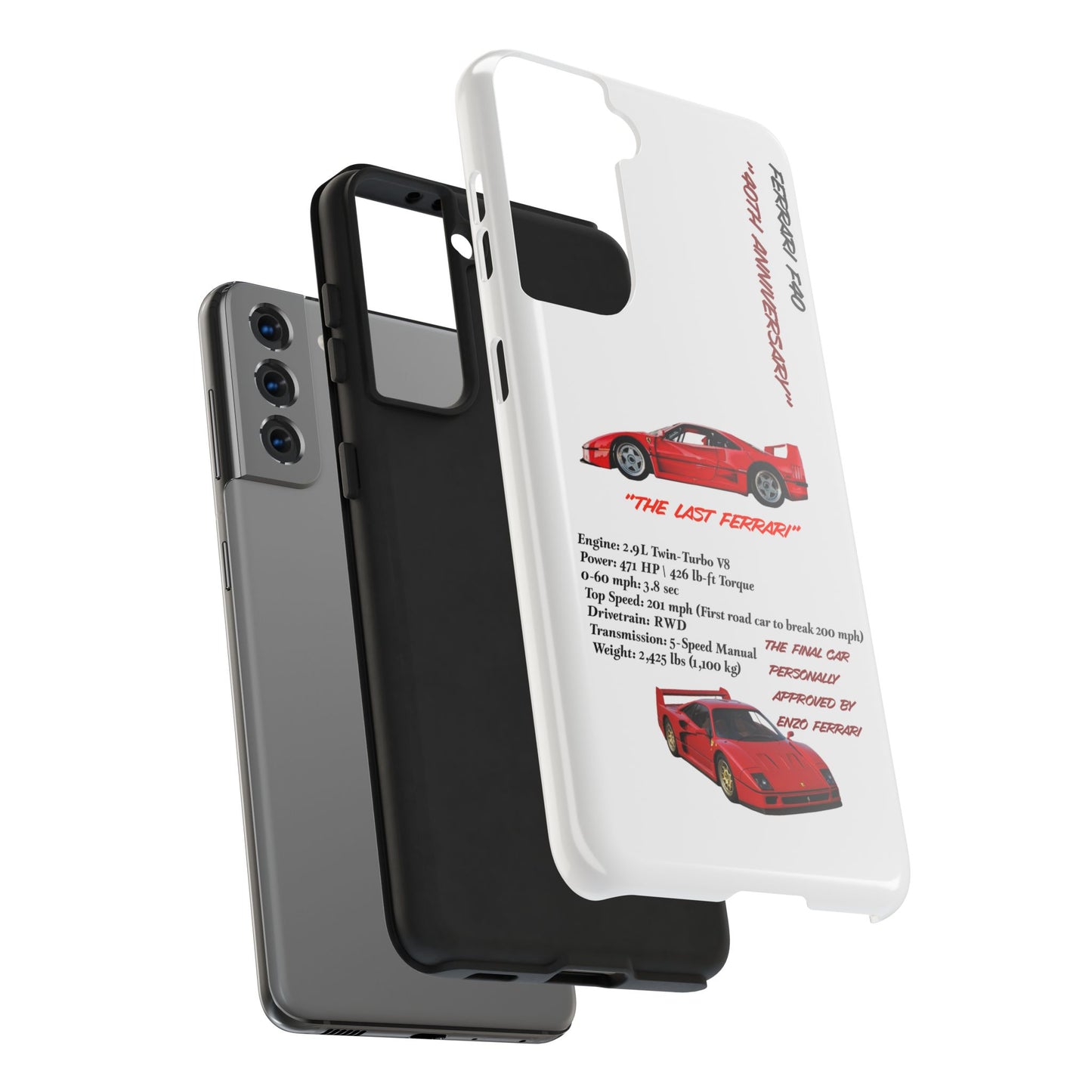 Ferrari F40 Twin-Turbo Legend White Edition