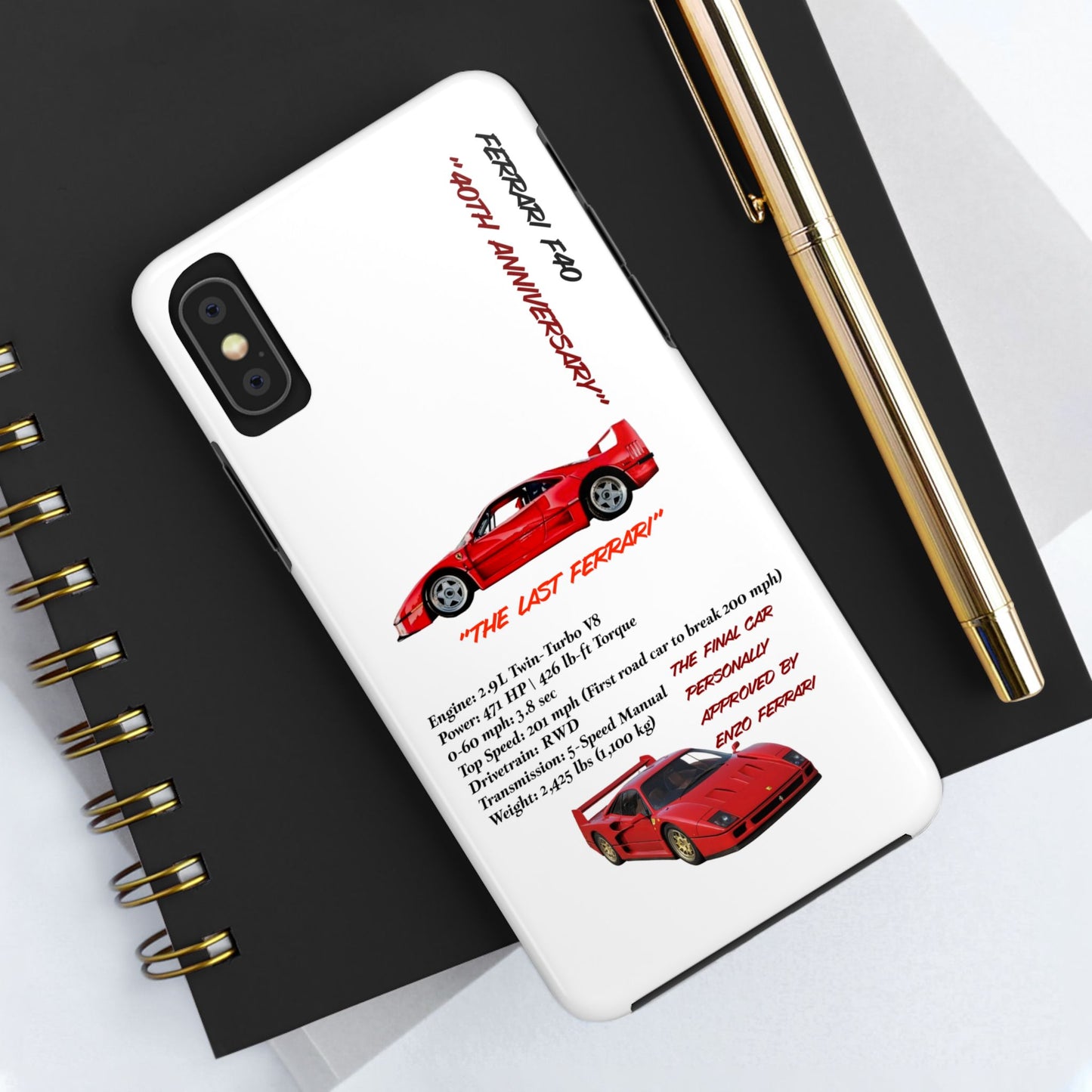 Ferrari F40 Twin-Turbo Legend White Edition