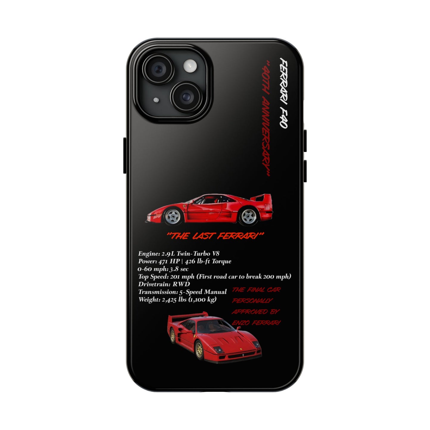 Ferrari F40 Twin-Turbo Legend Black Edition