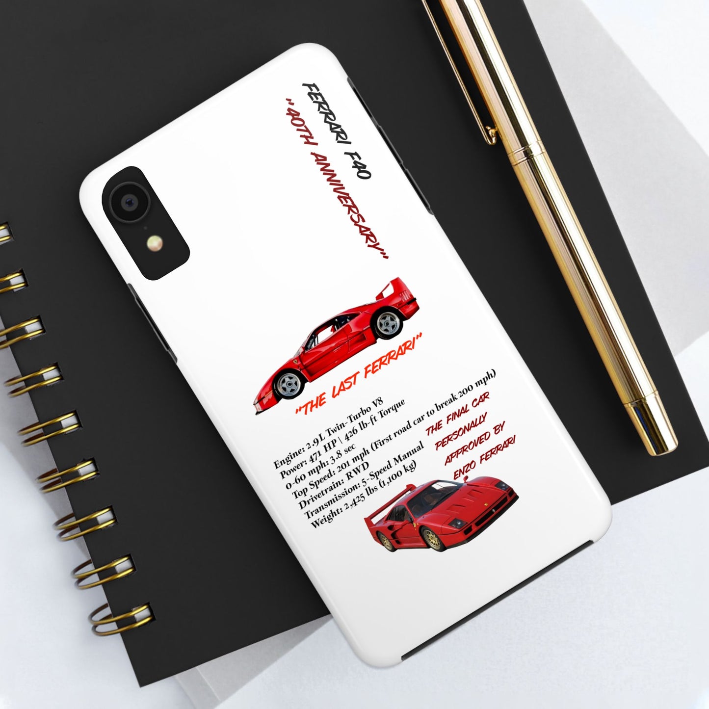 Ferrari F40 Twin-Turbo Legend White Edition