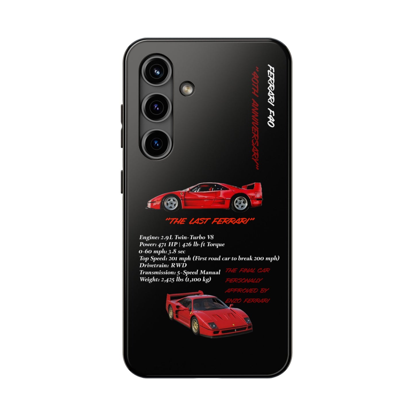 Ferrari F40 Twin-Turbo Legend Black Edition