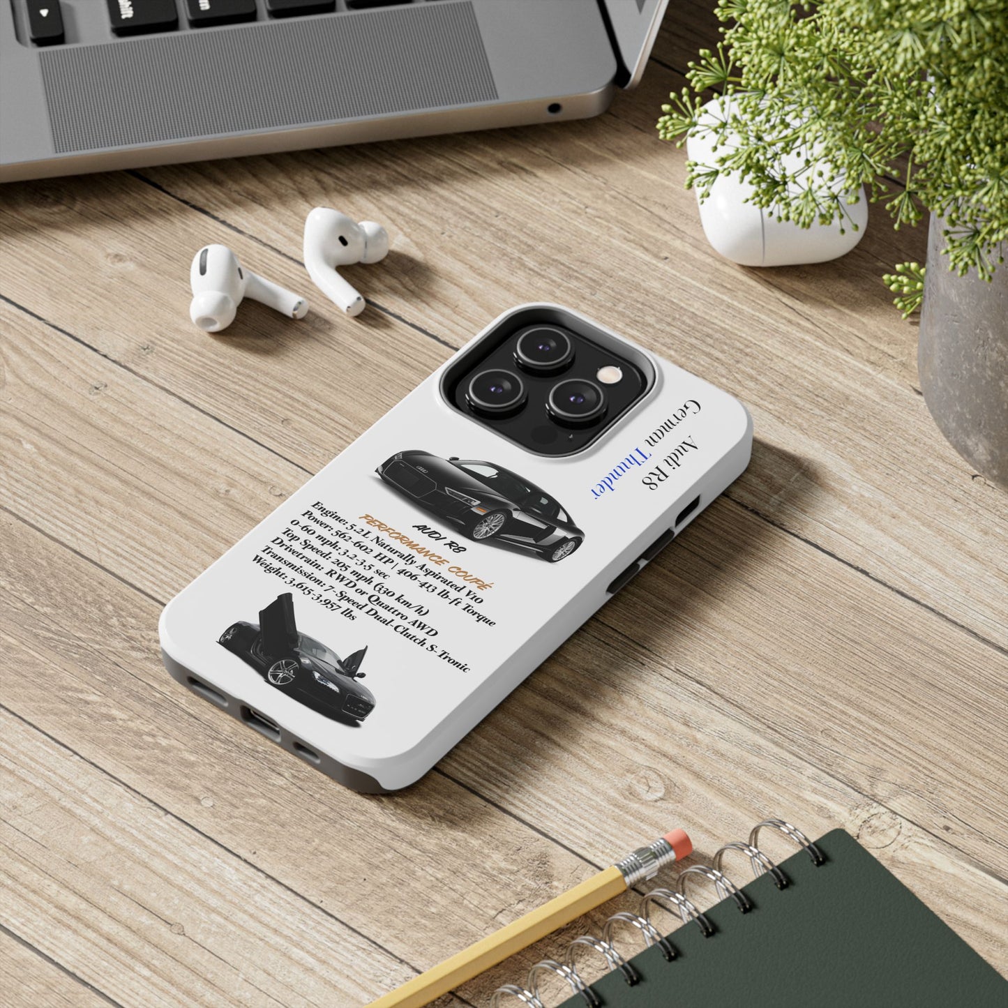 Audi R8 V10 White Edition