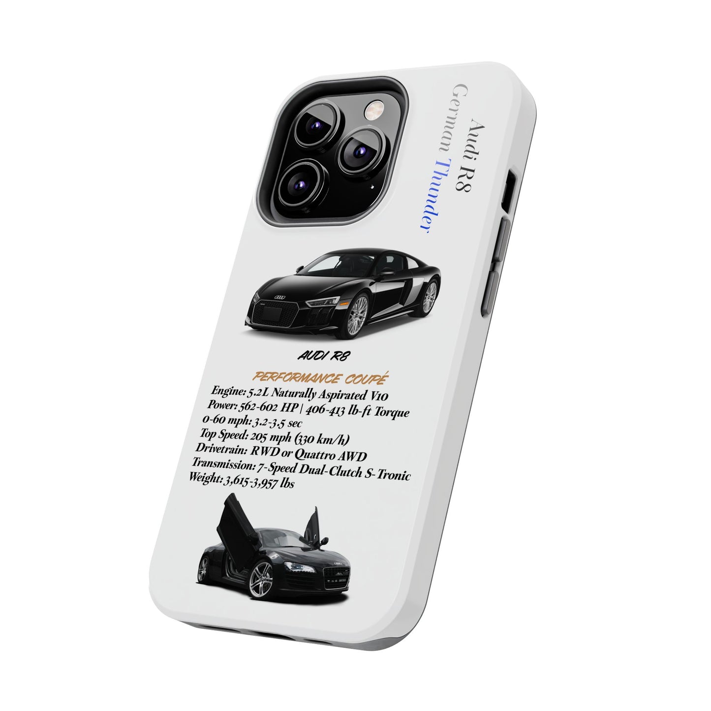 Audi R8 V10 White Edition