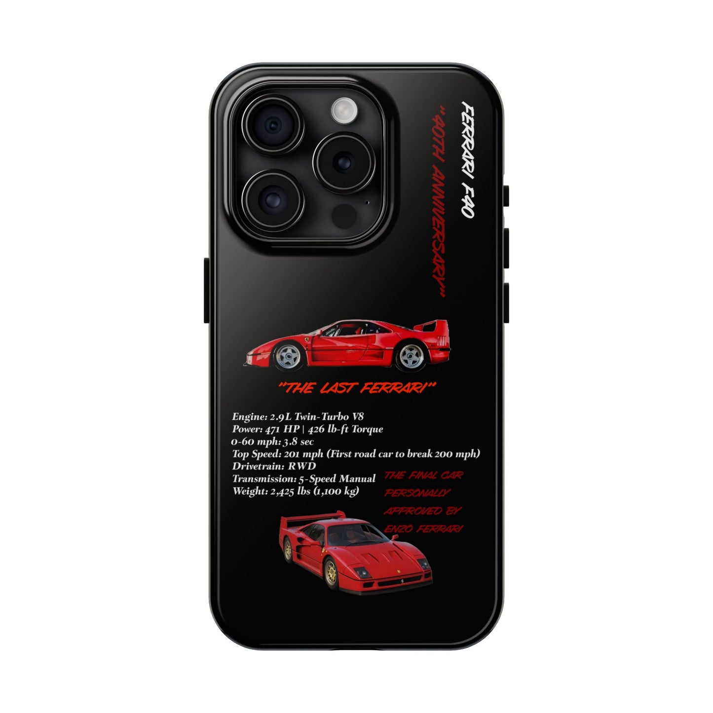 Ferrari F40 Twin-Turbo Legend Black Edition