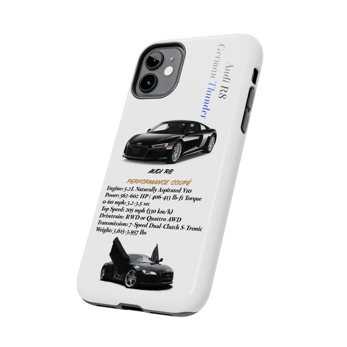 Audi R8 V10 White Edition