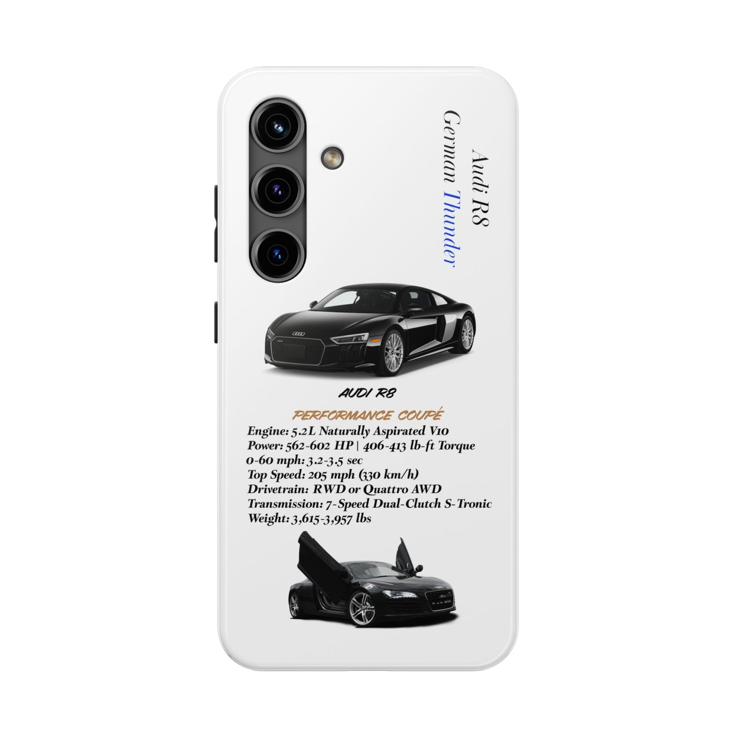 Audi R8 V10 White Edition