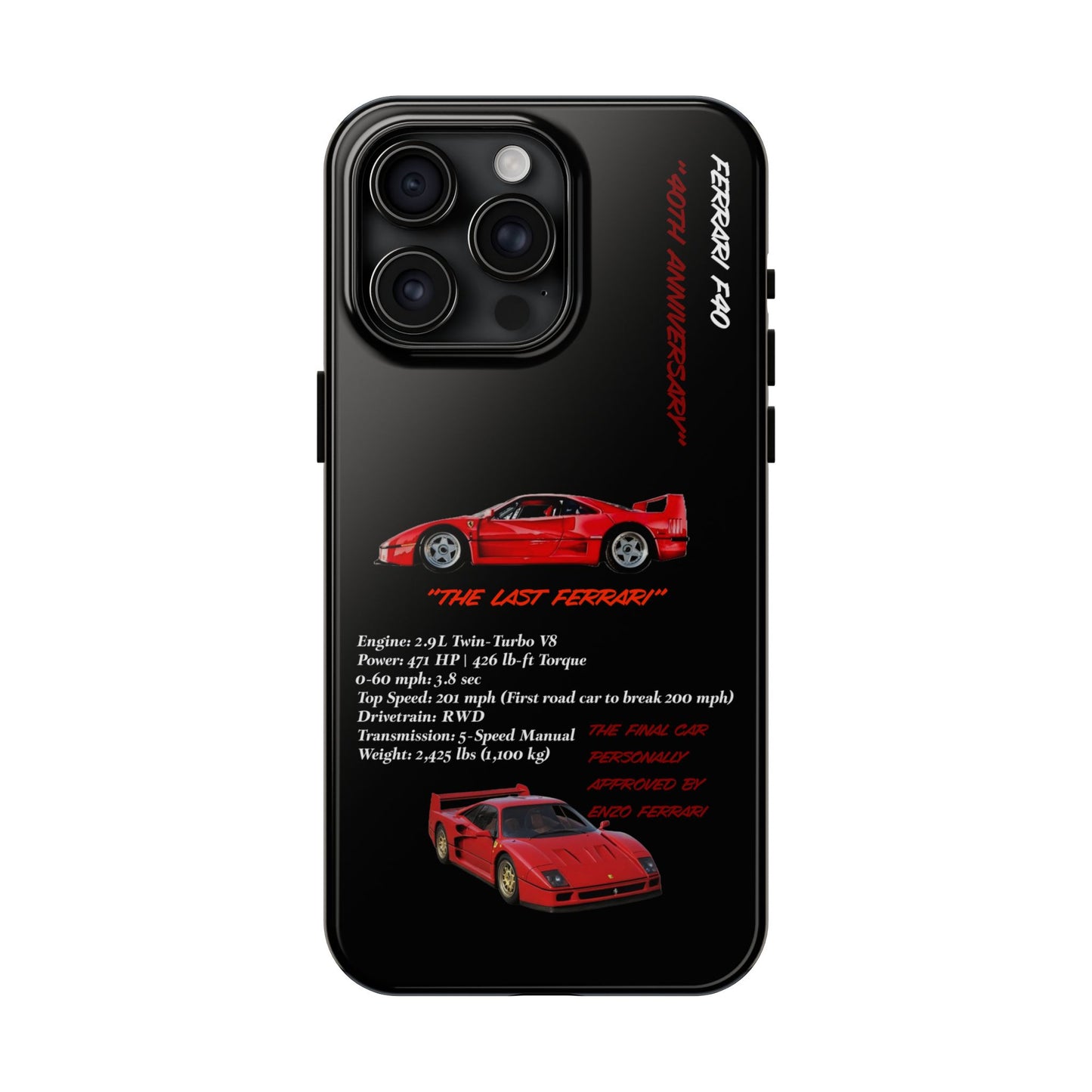 Ferrari F40 Twin-Turbo Legend Black Edition