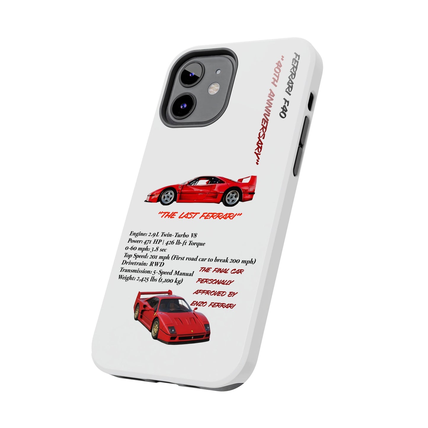 Ferrari F40 Twin-Turbo Legend White Edition