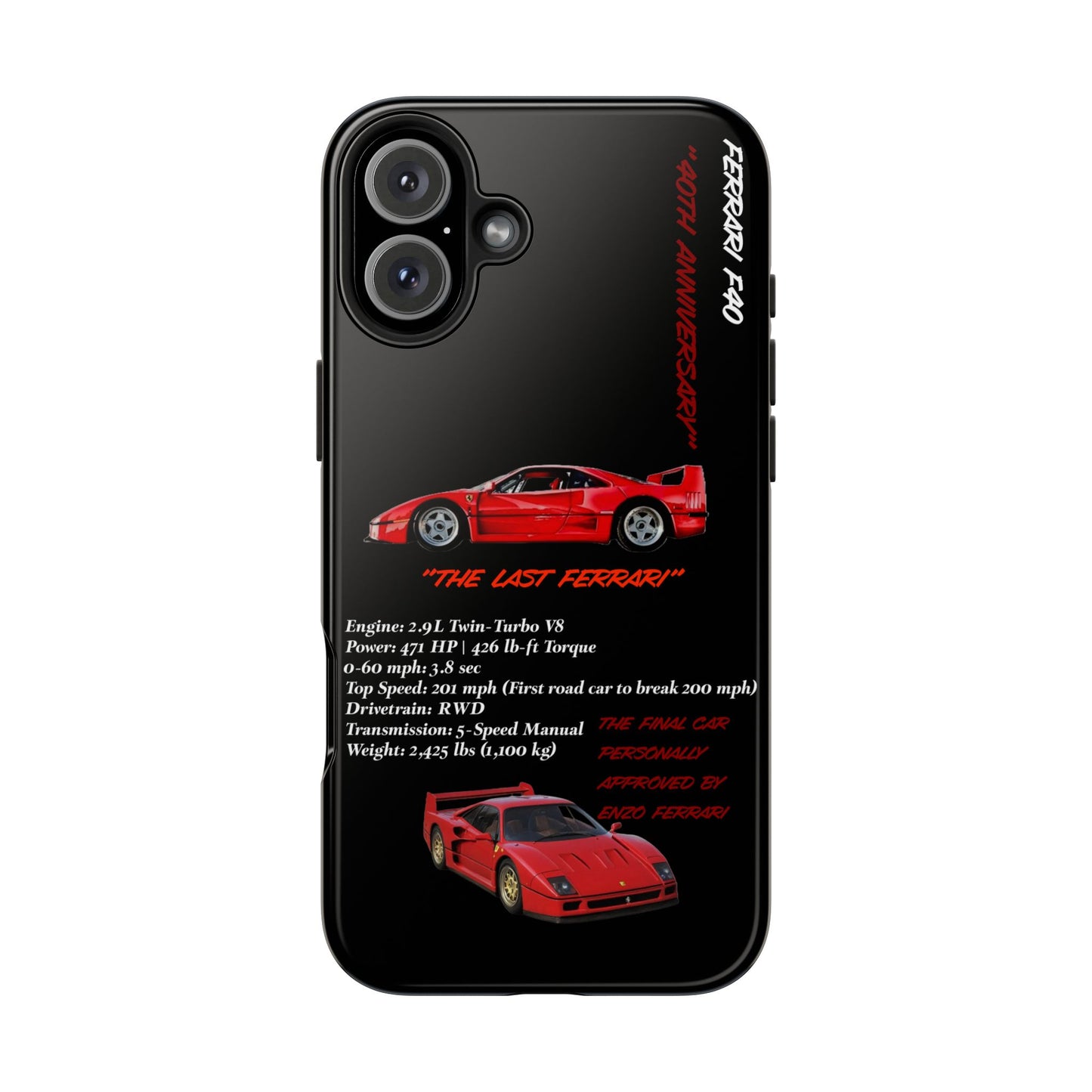 Ferrari F40 Twin-Turbo Legend Black Edition