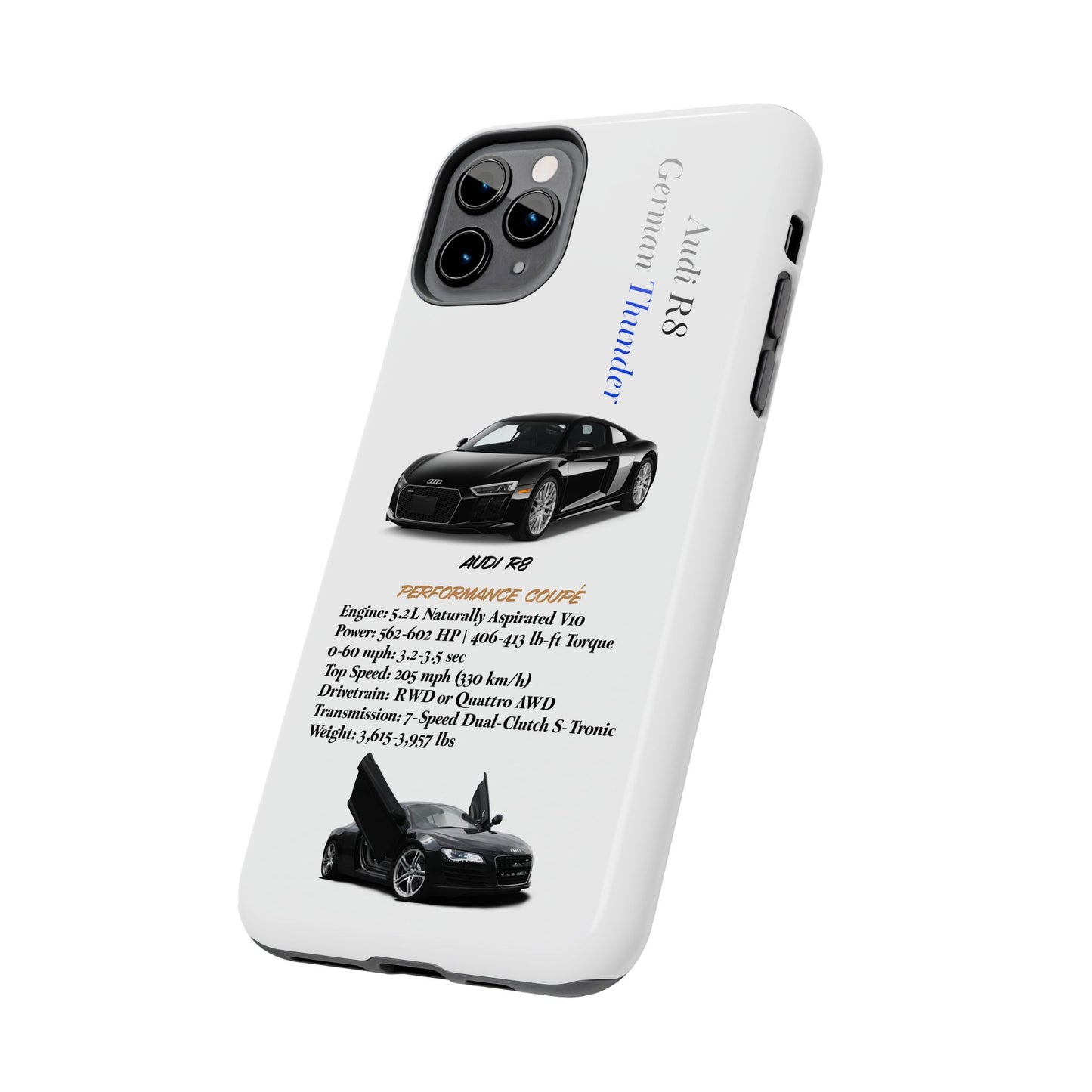 Audi R8 V10 White Edition