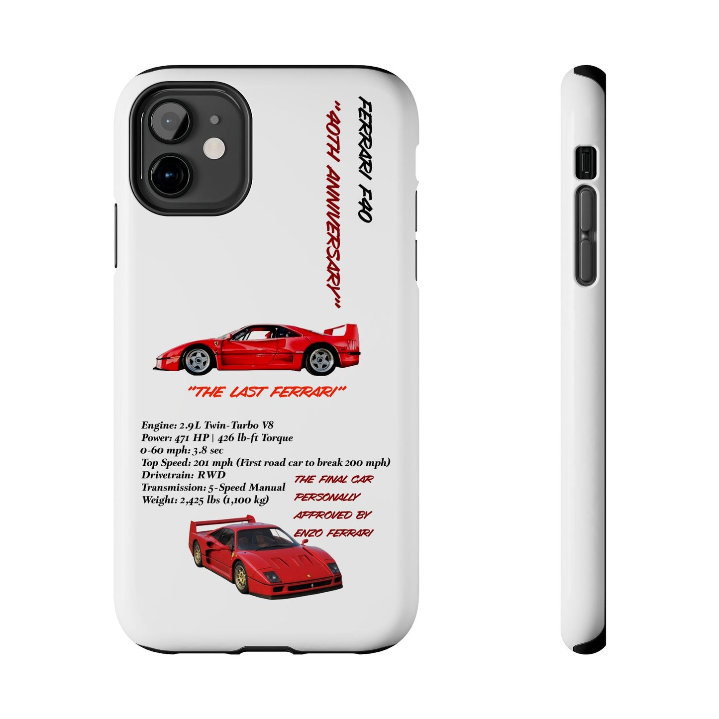 Ferrari F40 Twin-Turbo Legend White Edition