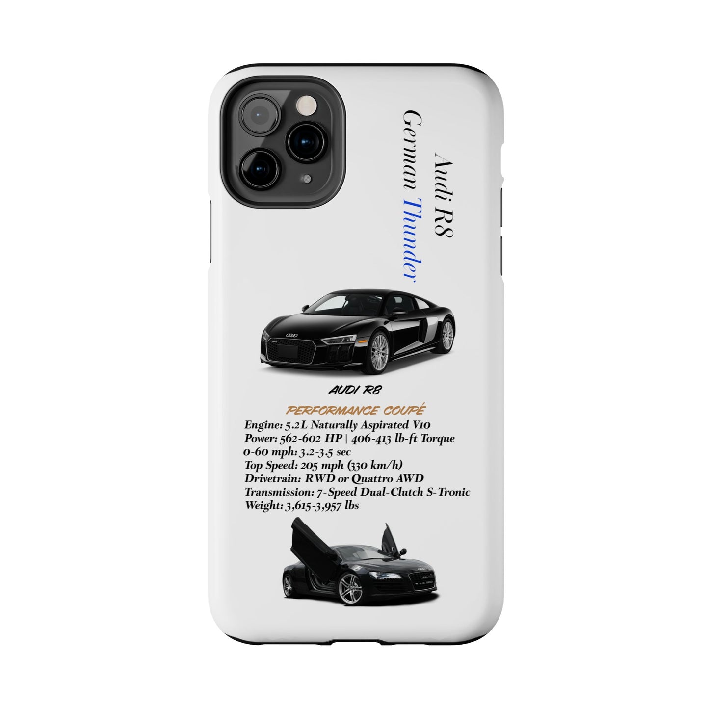 Audi R8 V10 White Edition