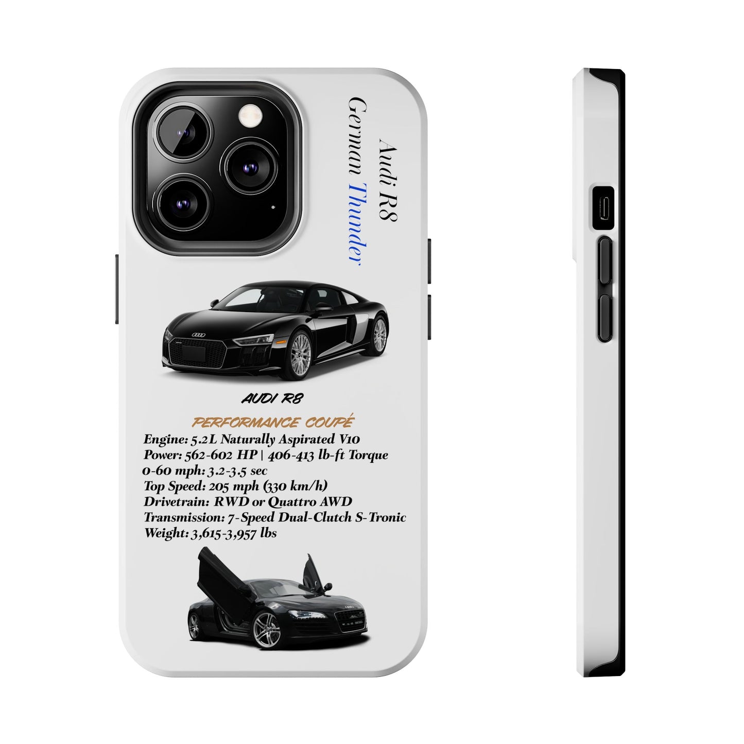 Audi R8 V10 White Edition