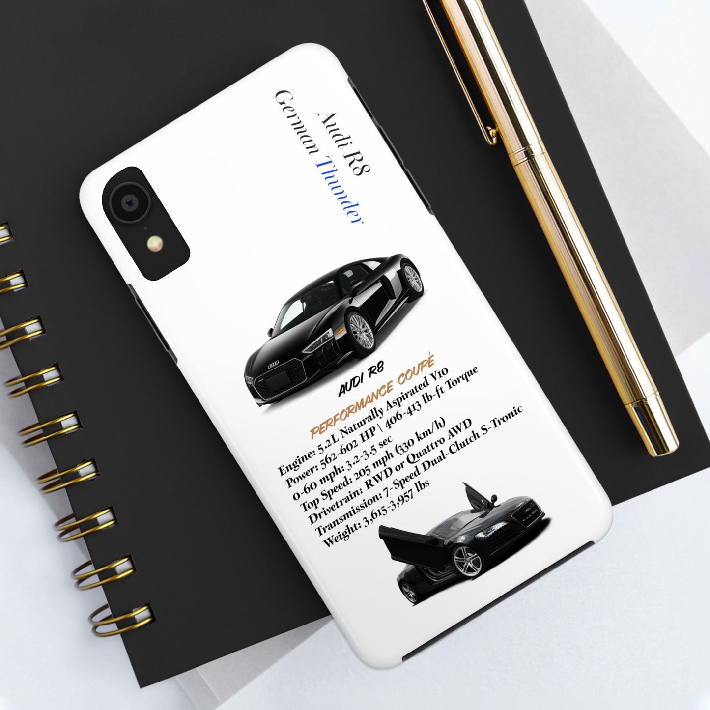 Audi R8 V10 White Edition