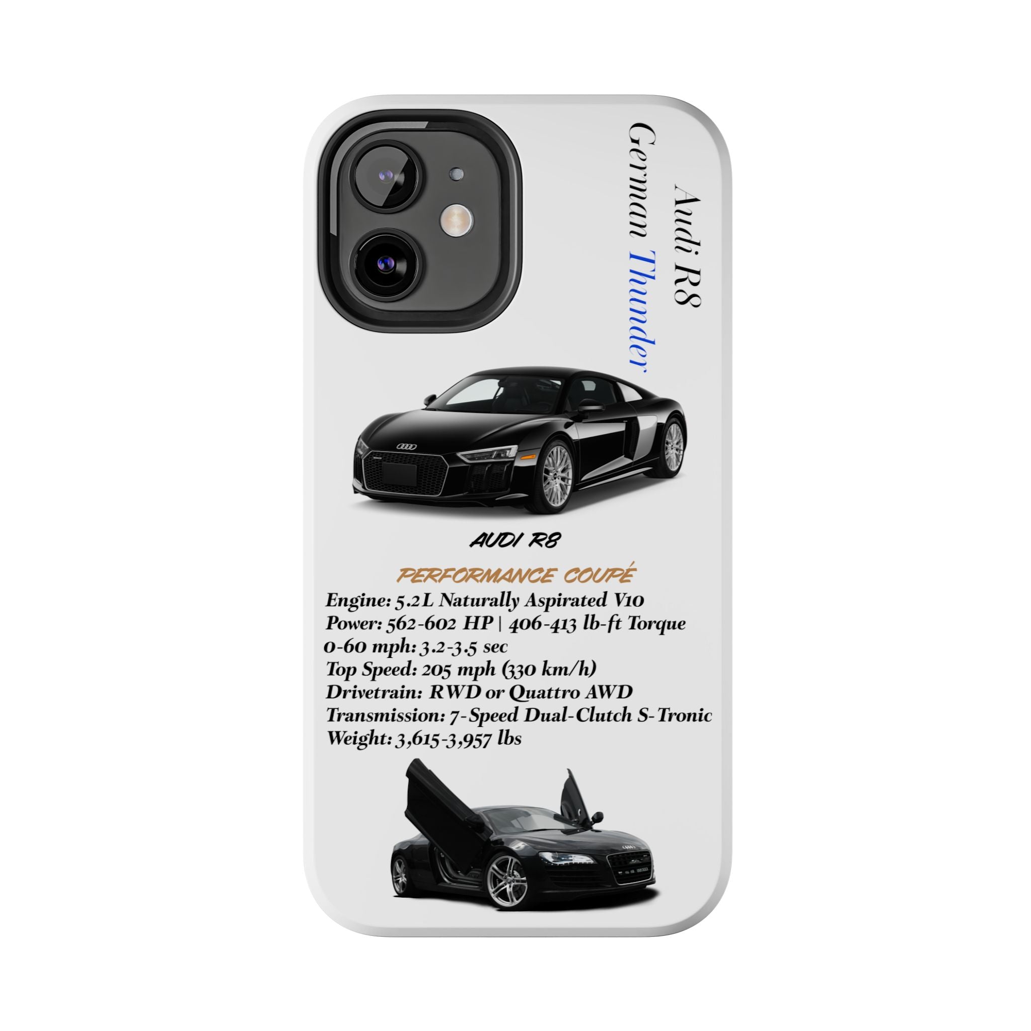 Audi R8 V10 White Edition