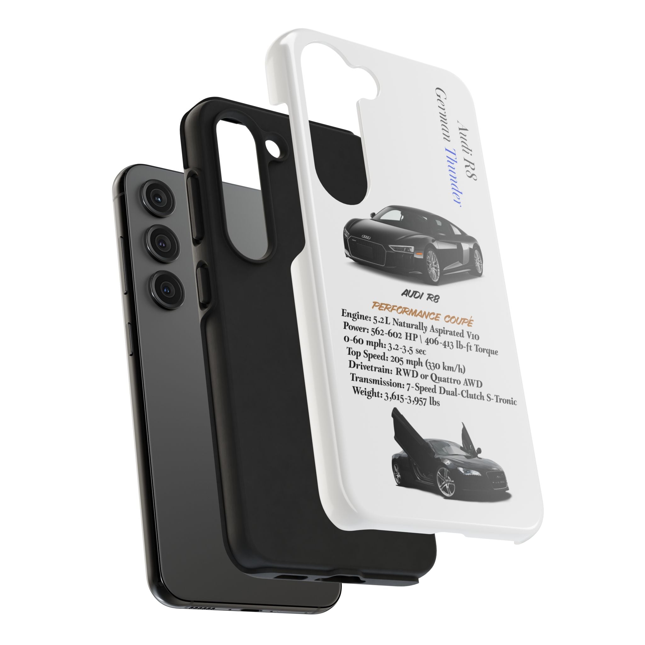 Audi R8 V10 White Edition