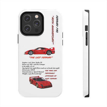 Ferrari F40 Twin-Turbo Legend White Edition