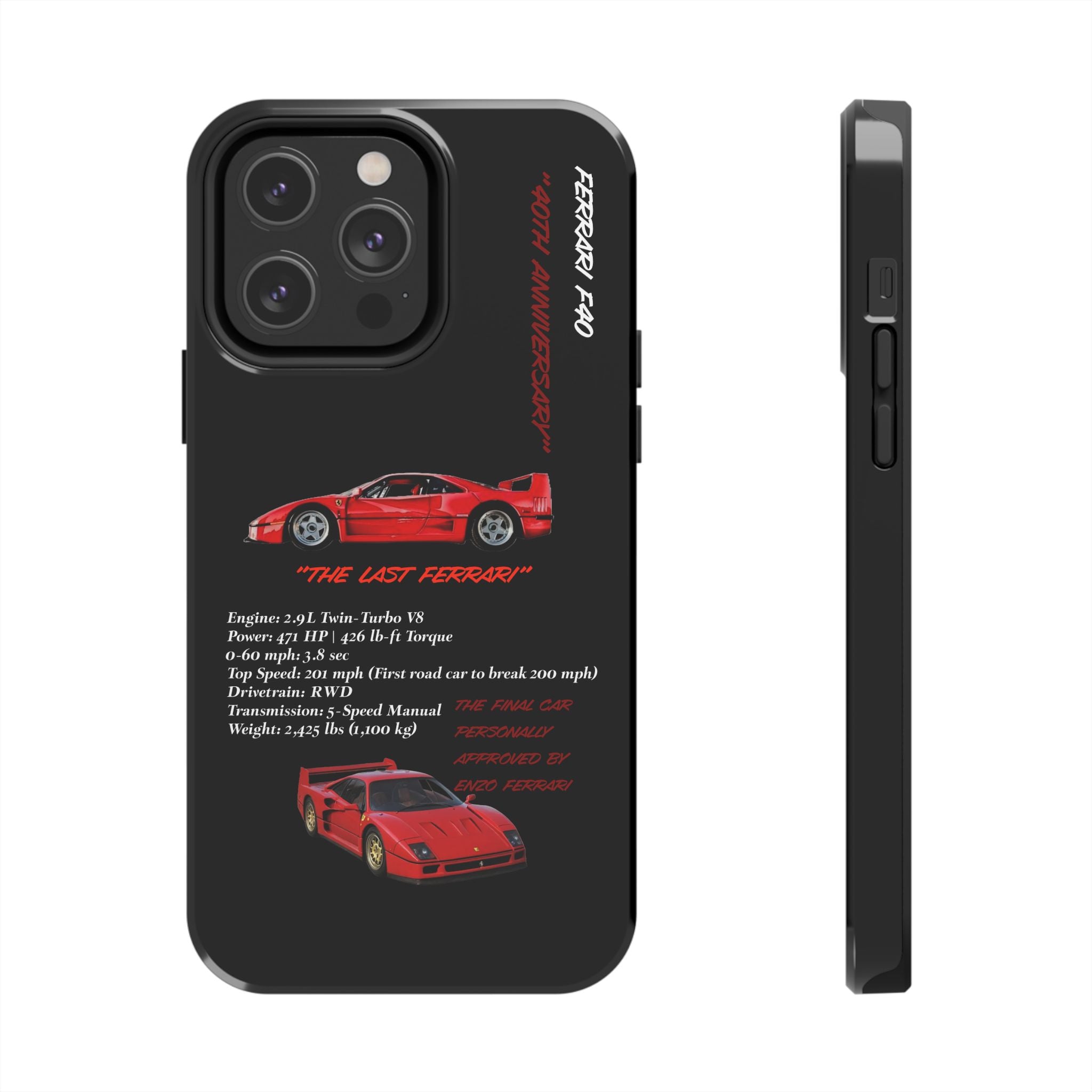 Ferrari F40 Twin-Turbo Legend Black Edition