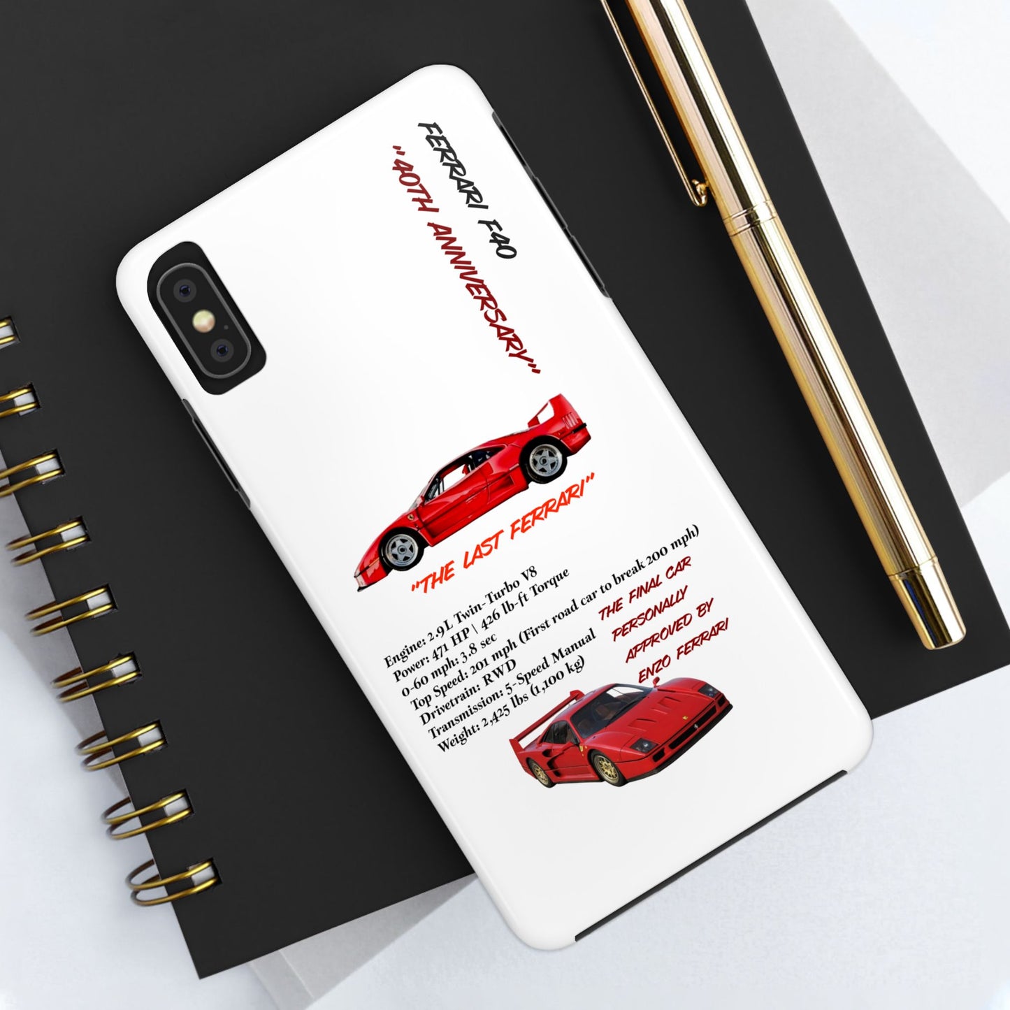 Ferrari F40 Twin-Turbo Legend White Edition