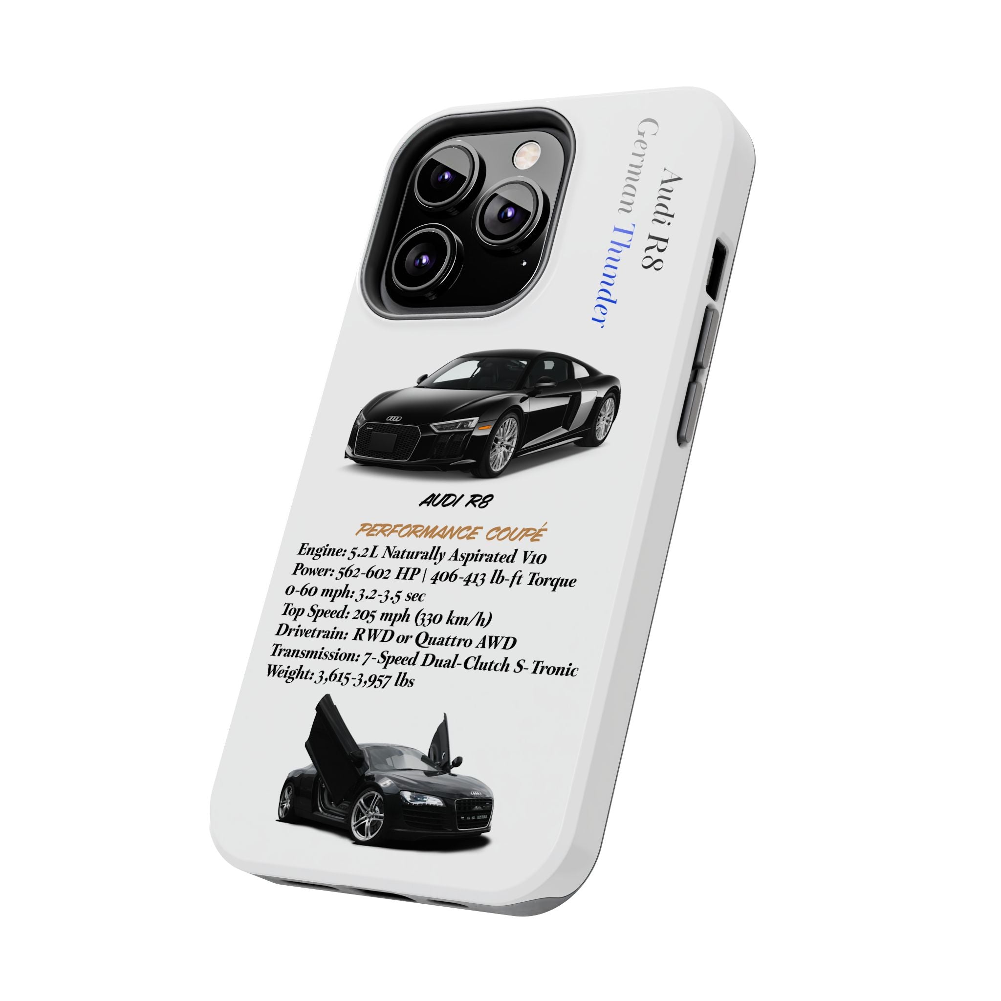 Audi R8 V10 White Edition