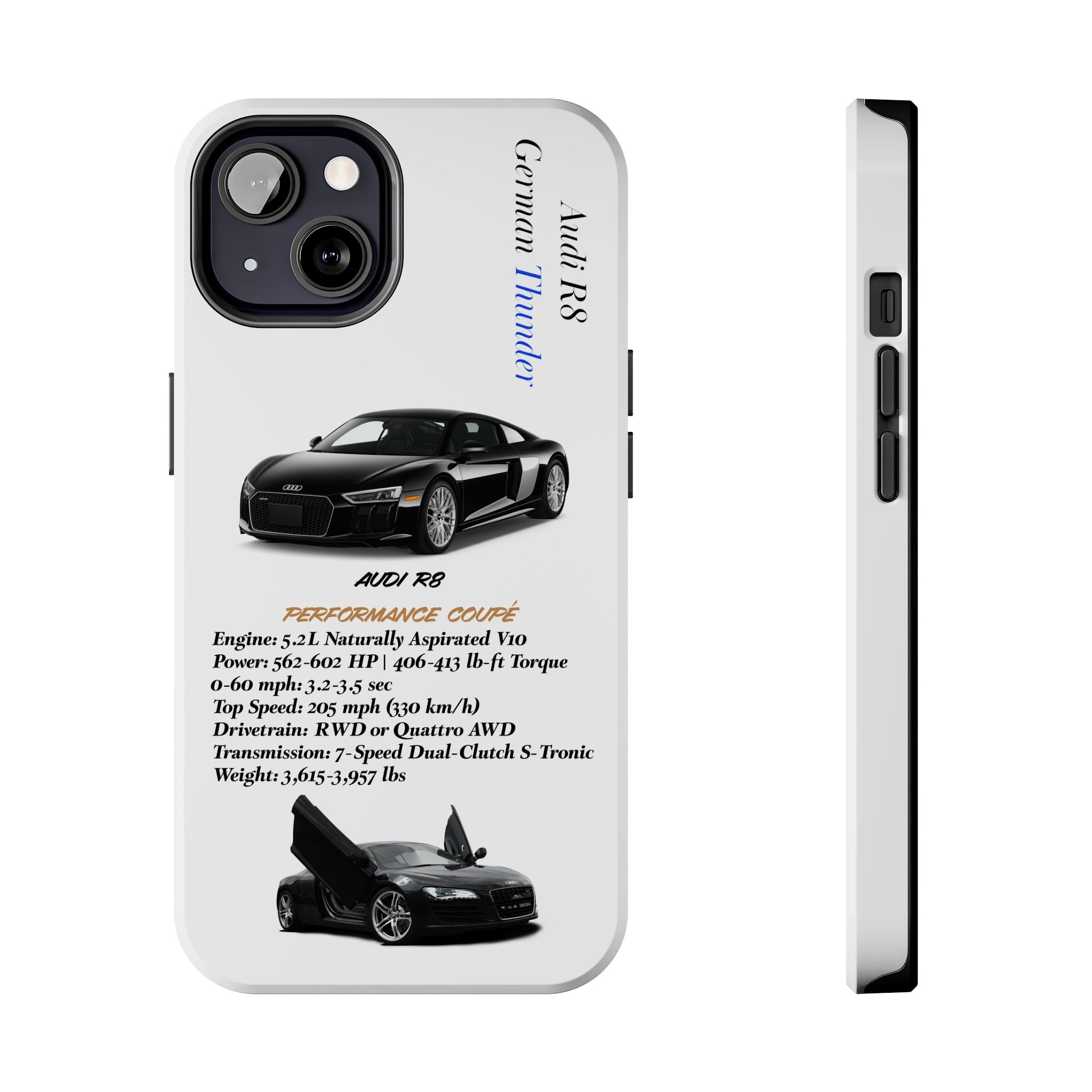 Audi R8 V10 White Edition