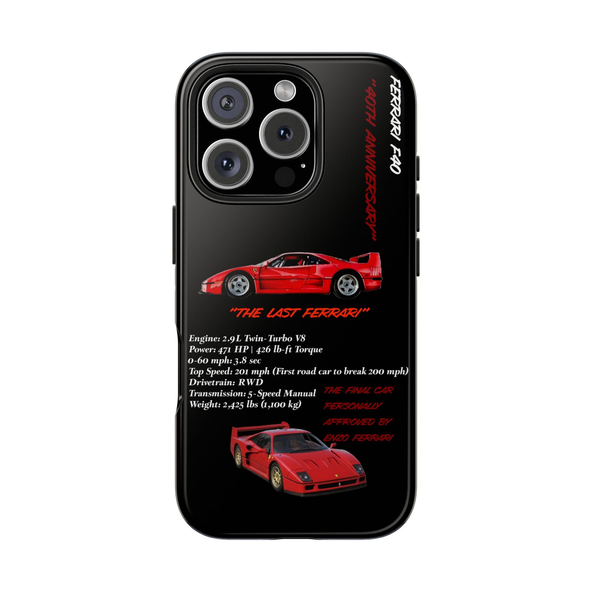 Ferrari F40 Twin-Turbo Legend Black Edition