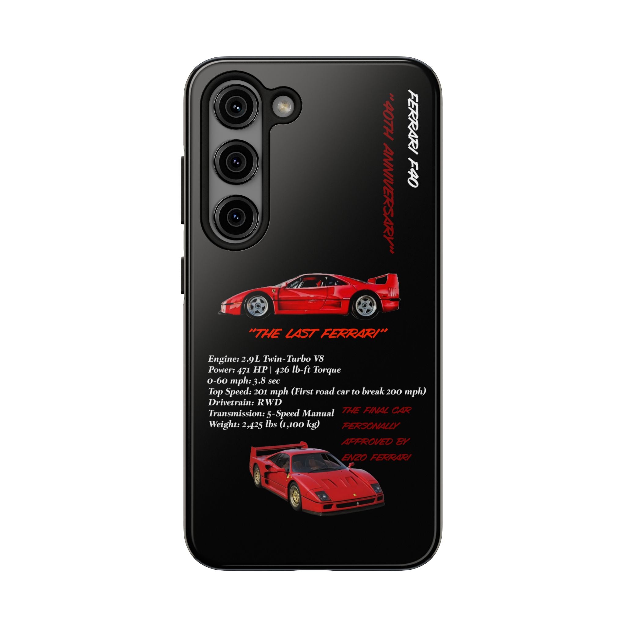 Ferrari F40 Twin-Turbo Legend Black Edition