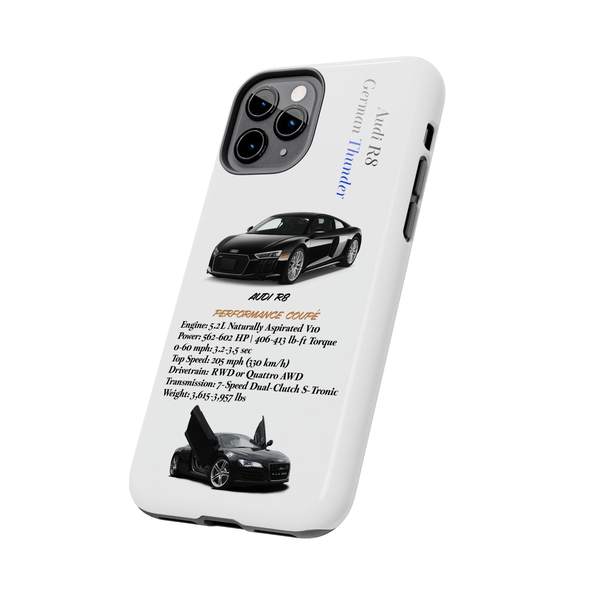 Audi R8 V10 White Edition