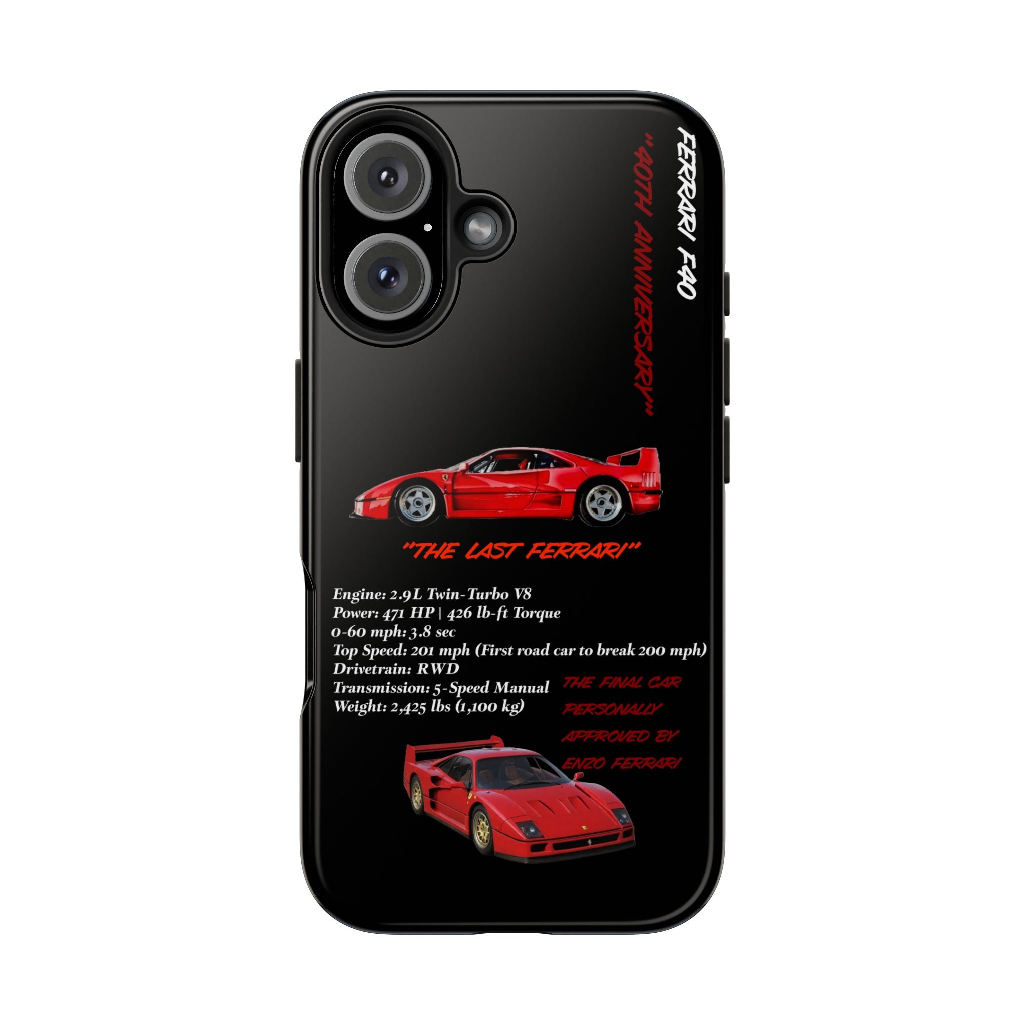 Ferrari F40 Twin-Turbo Legend Black Edition