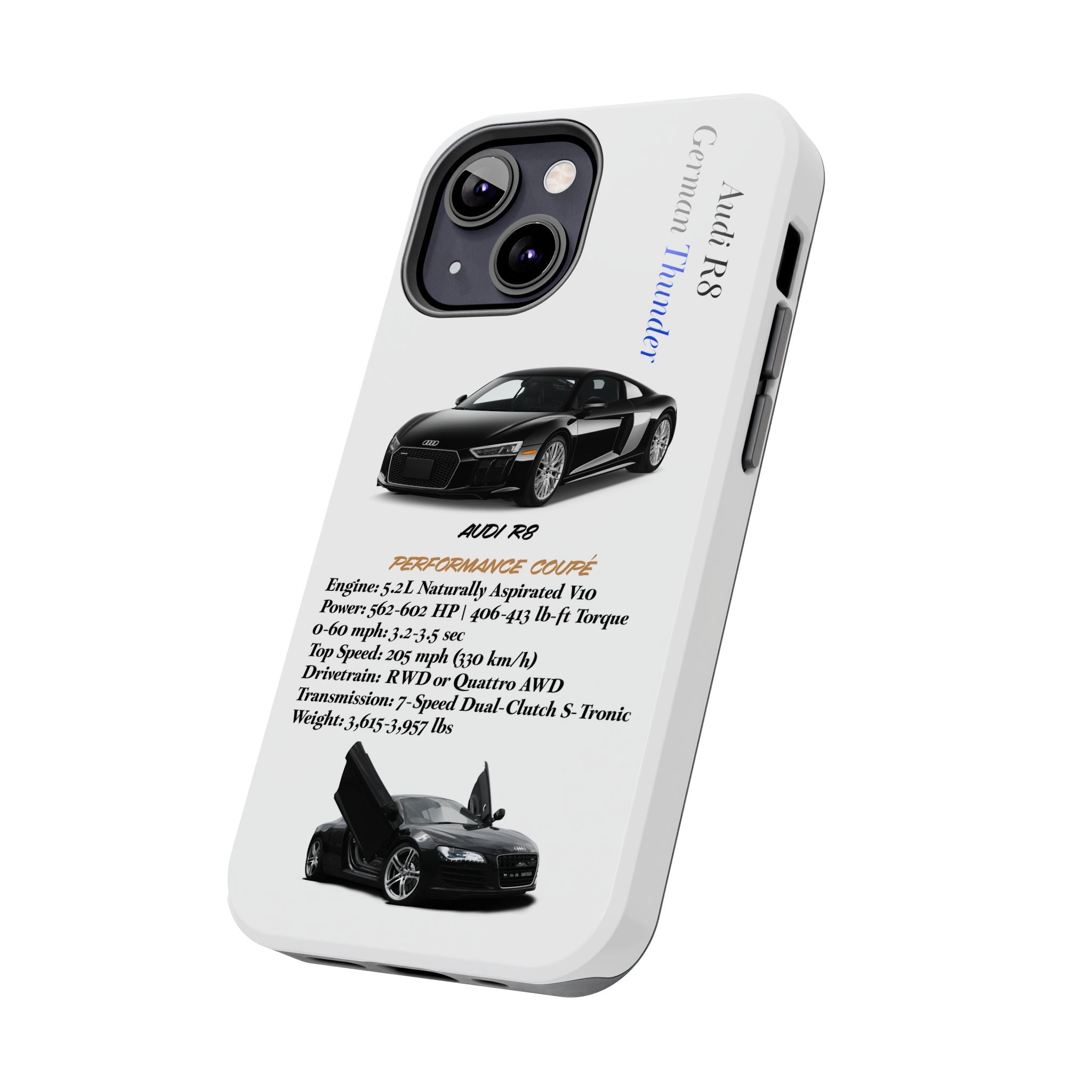 Audi R8 V10 White Edition