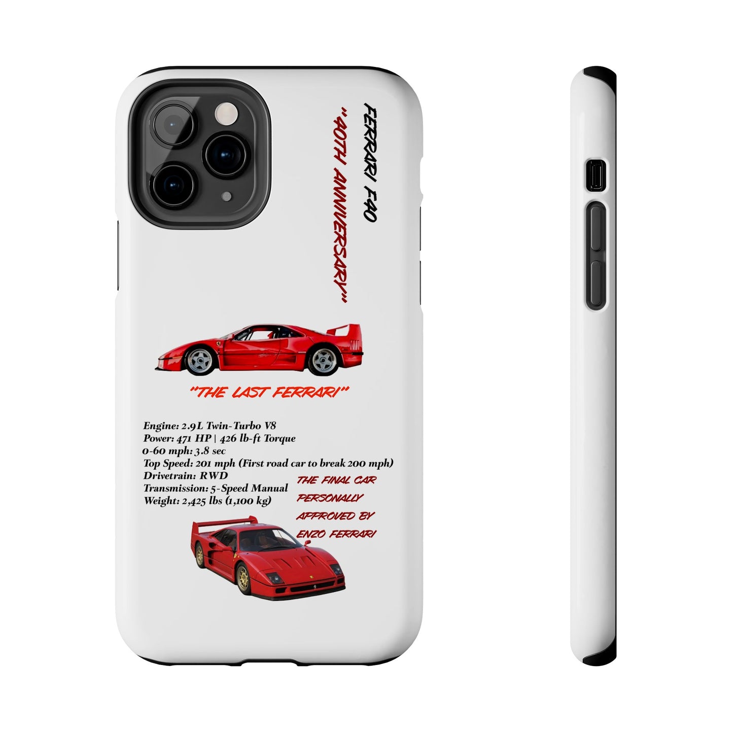 Ferrari F40 Twin-Turbo Legend White Edition