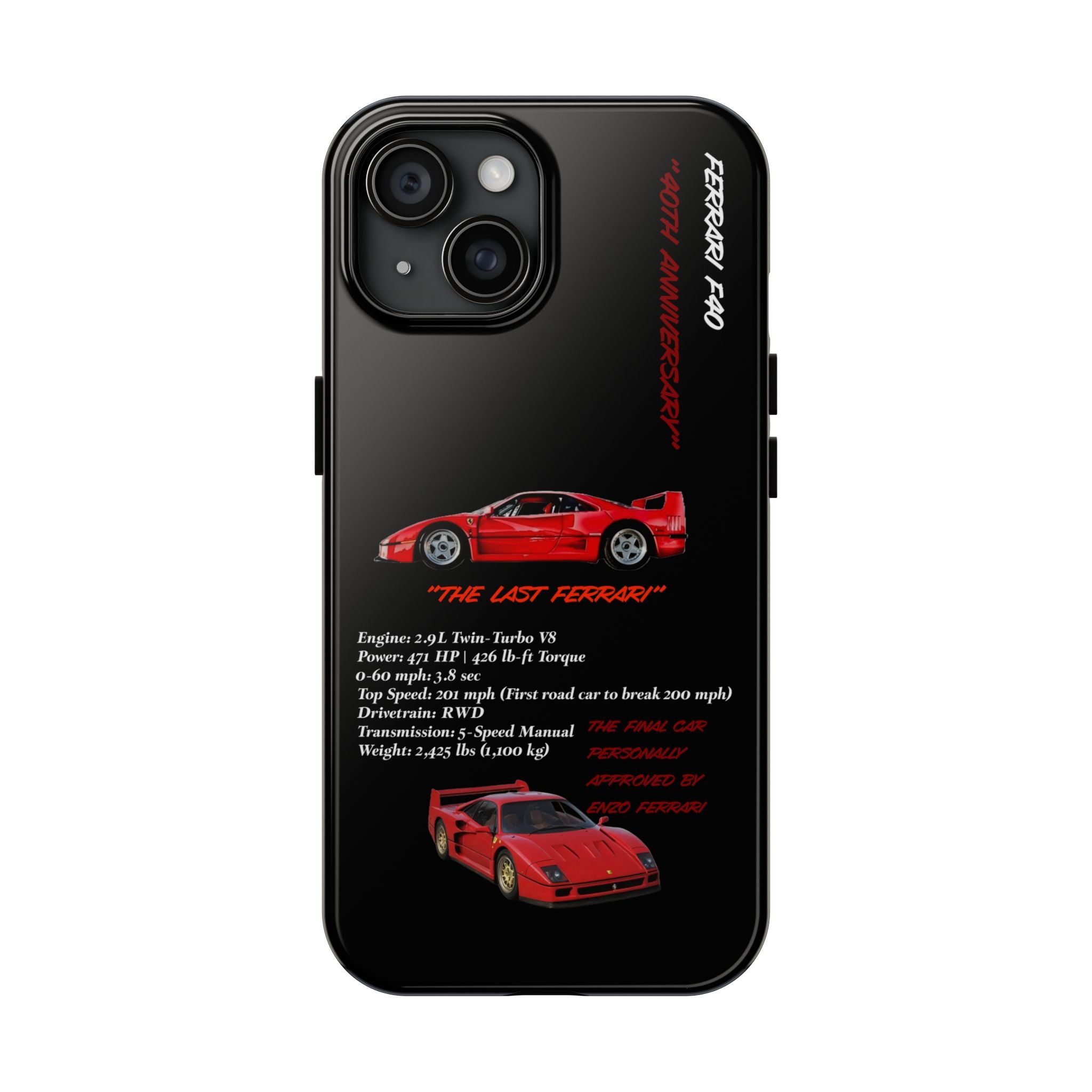 Ferrari F40 Twin-Turbo Legend Black Edition