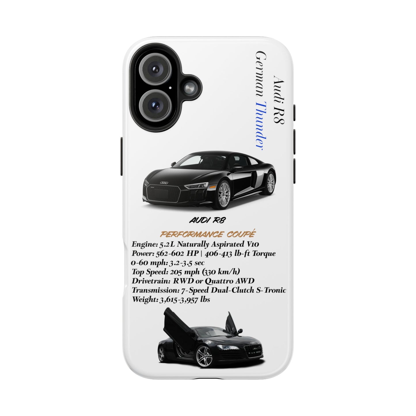 Audi R8 V10 White Edition