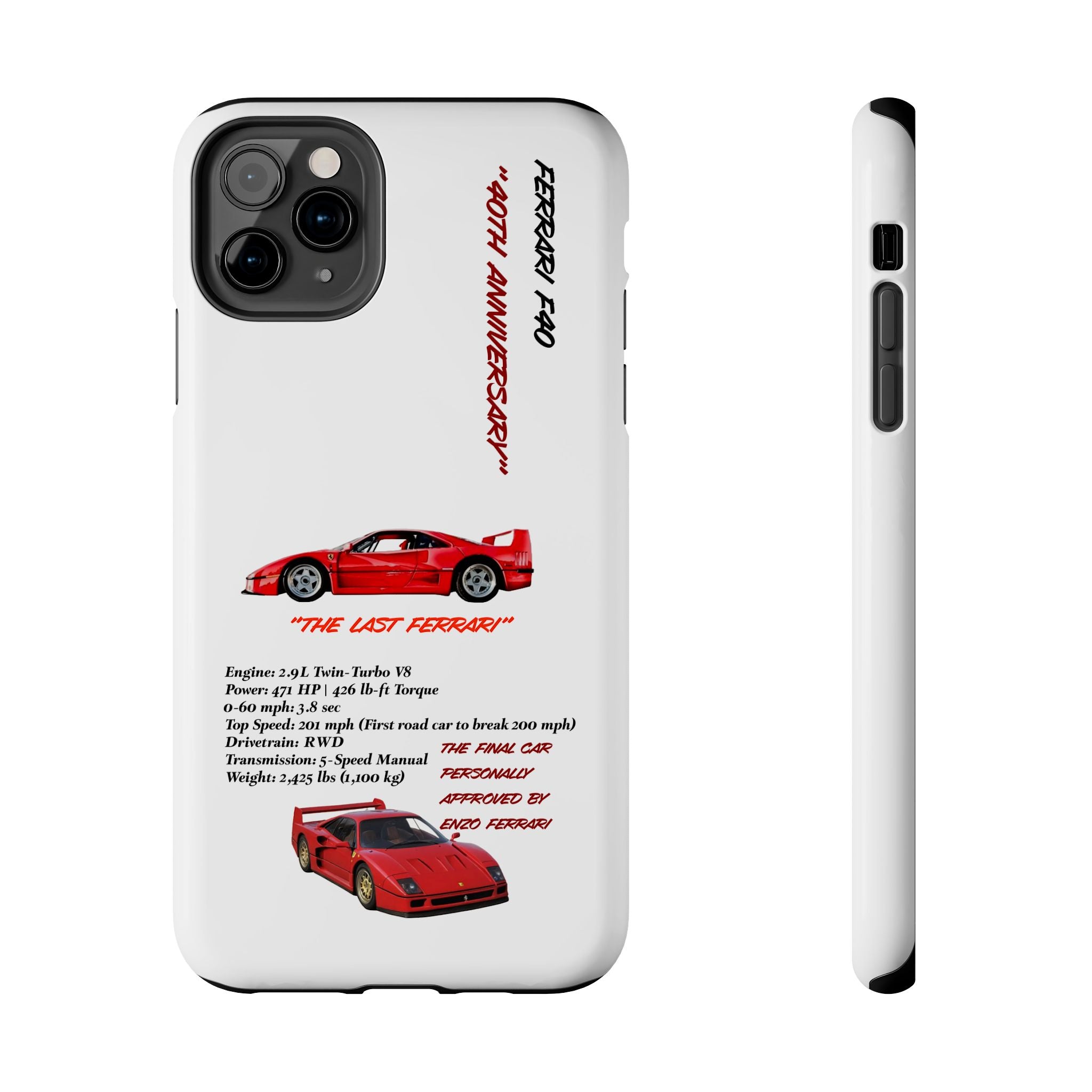 Ferrari F40 Twin-Turbo Legend White Edition