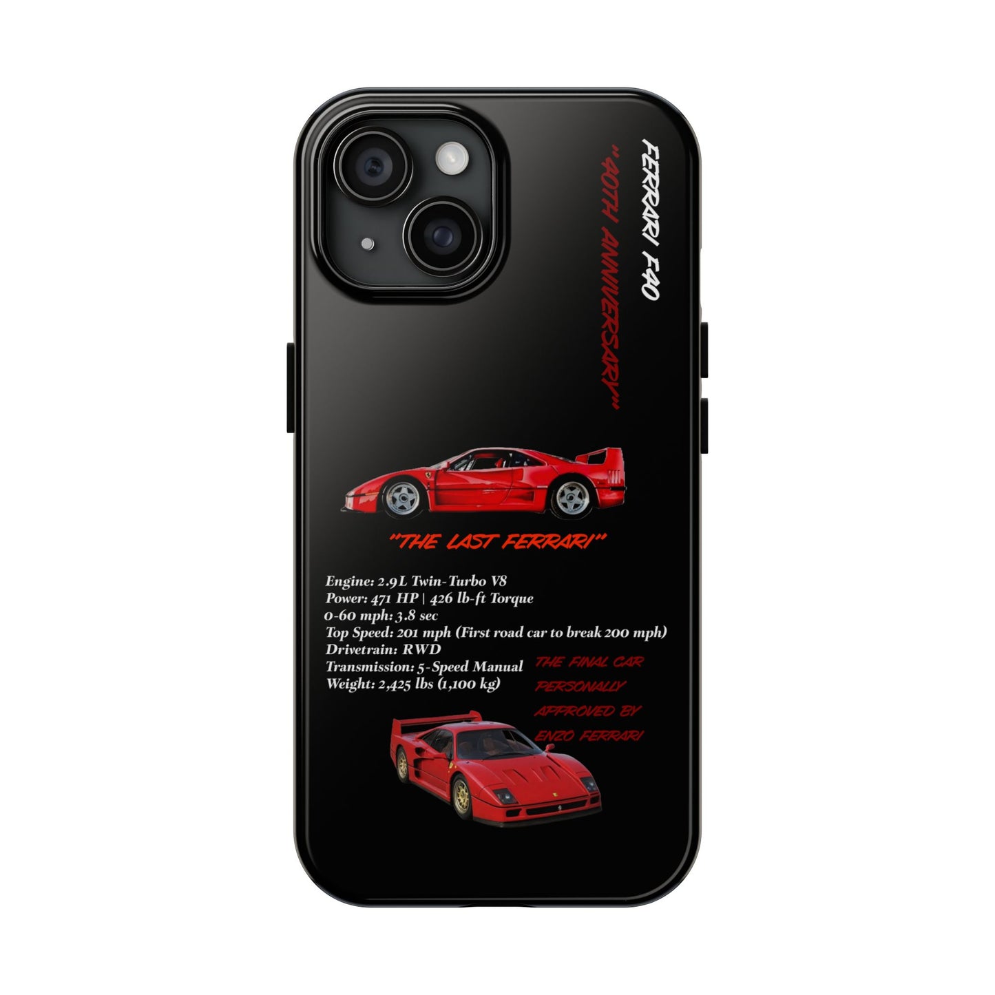 Ferrari F40 Twin-Turbo Legend Black Edition