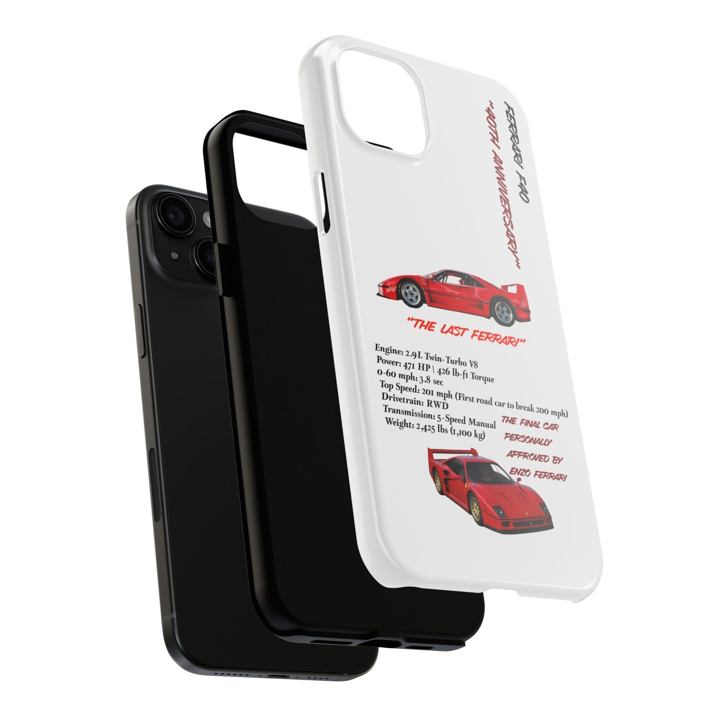 Ferrari F40 Twin-Turbo Legend White Edition