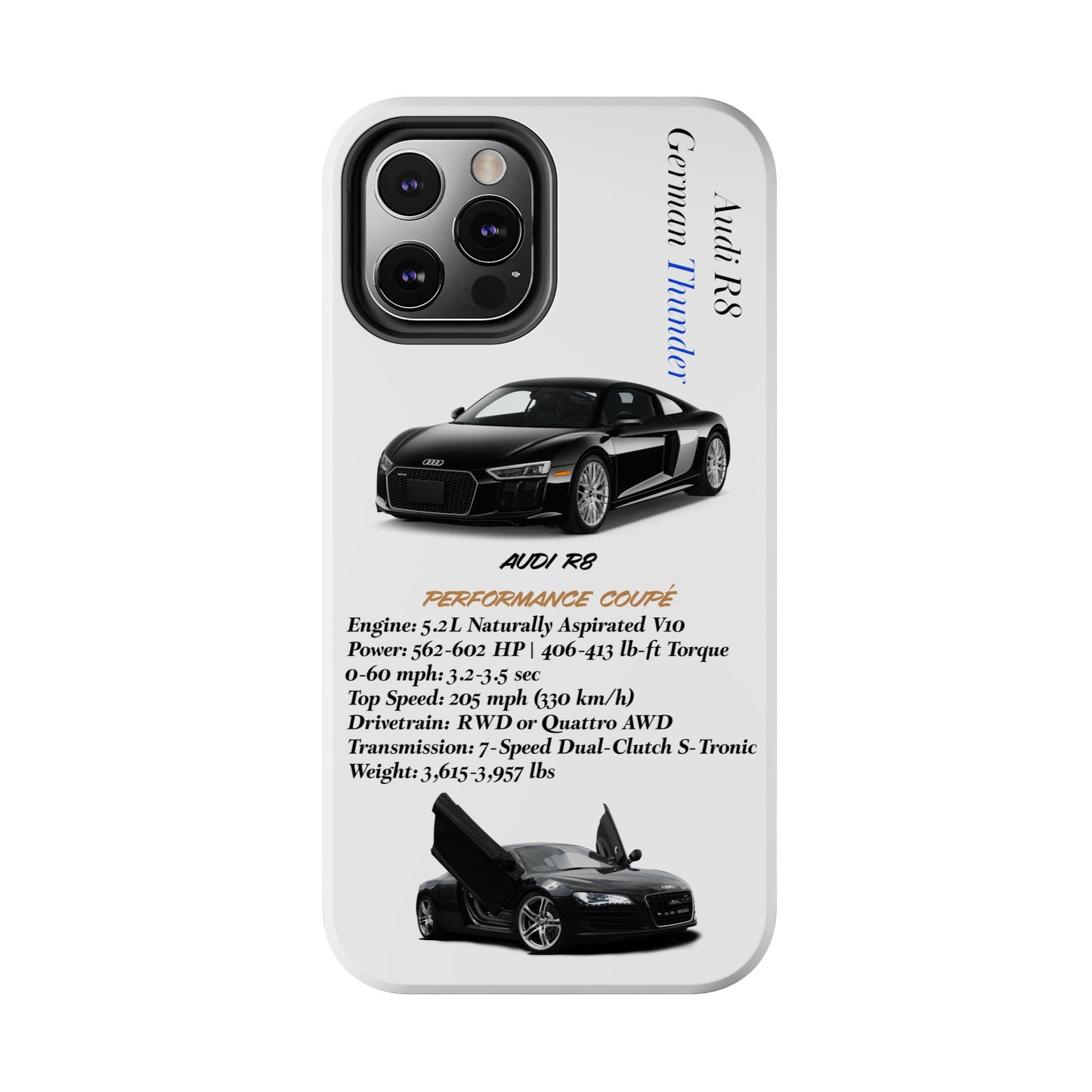 Audi R8 V10 White Edition