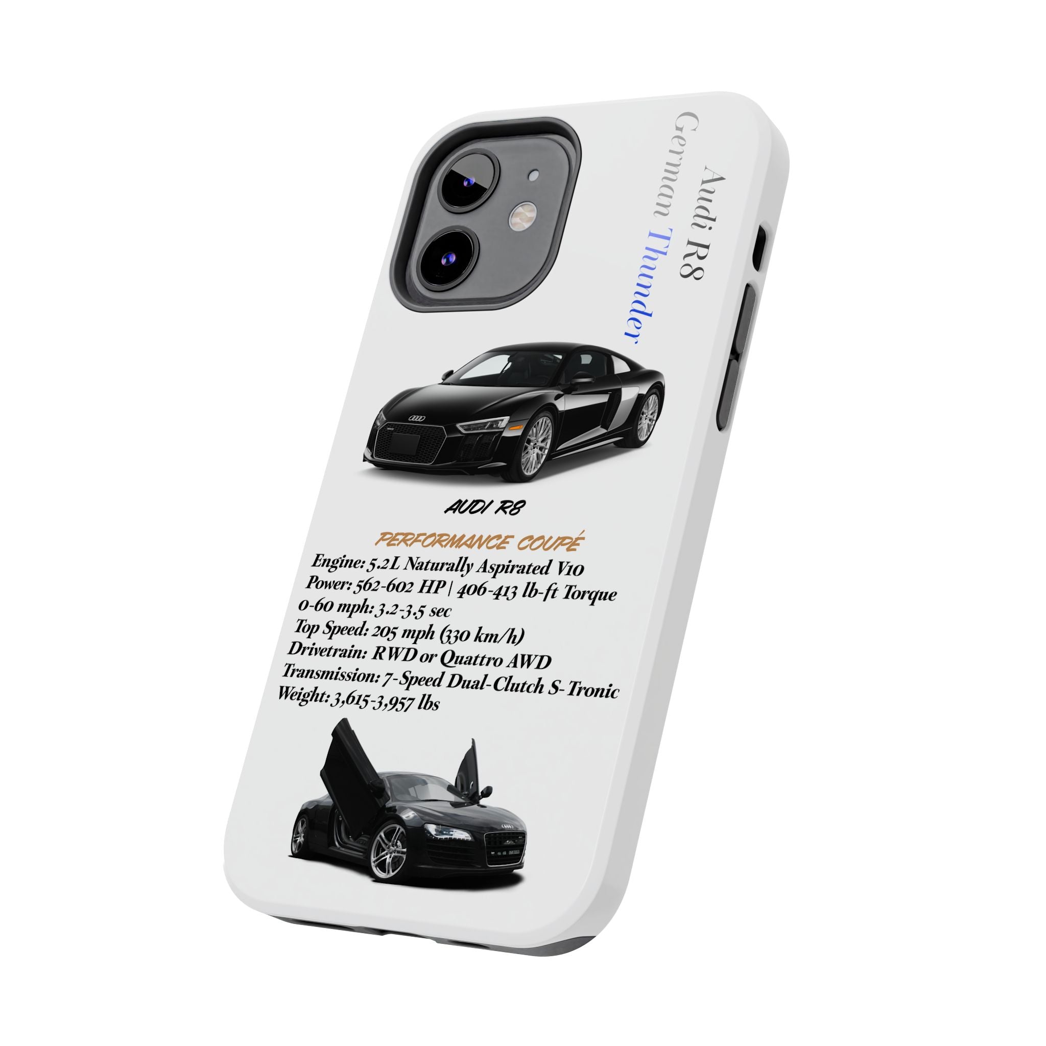 Audi R8 V10 White Edition