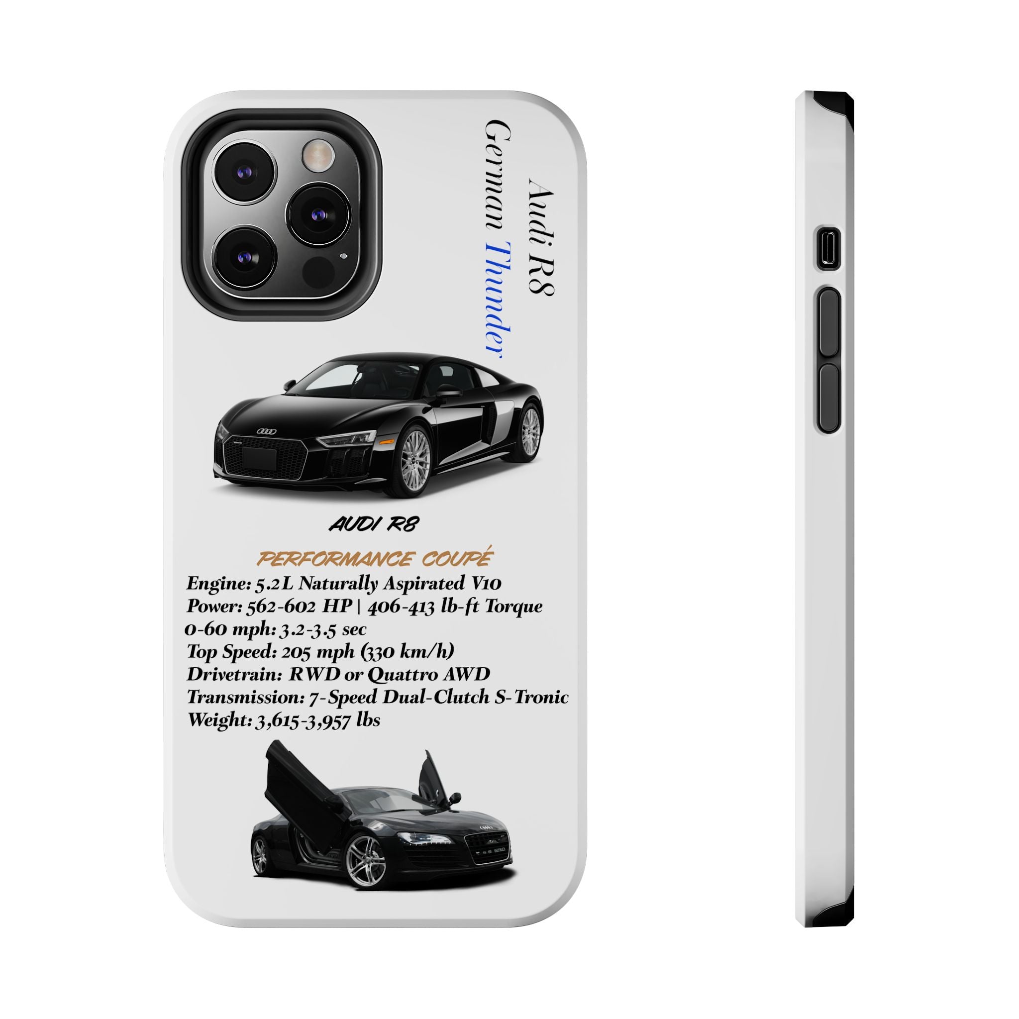 Audi R8 V10 White Edition