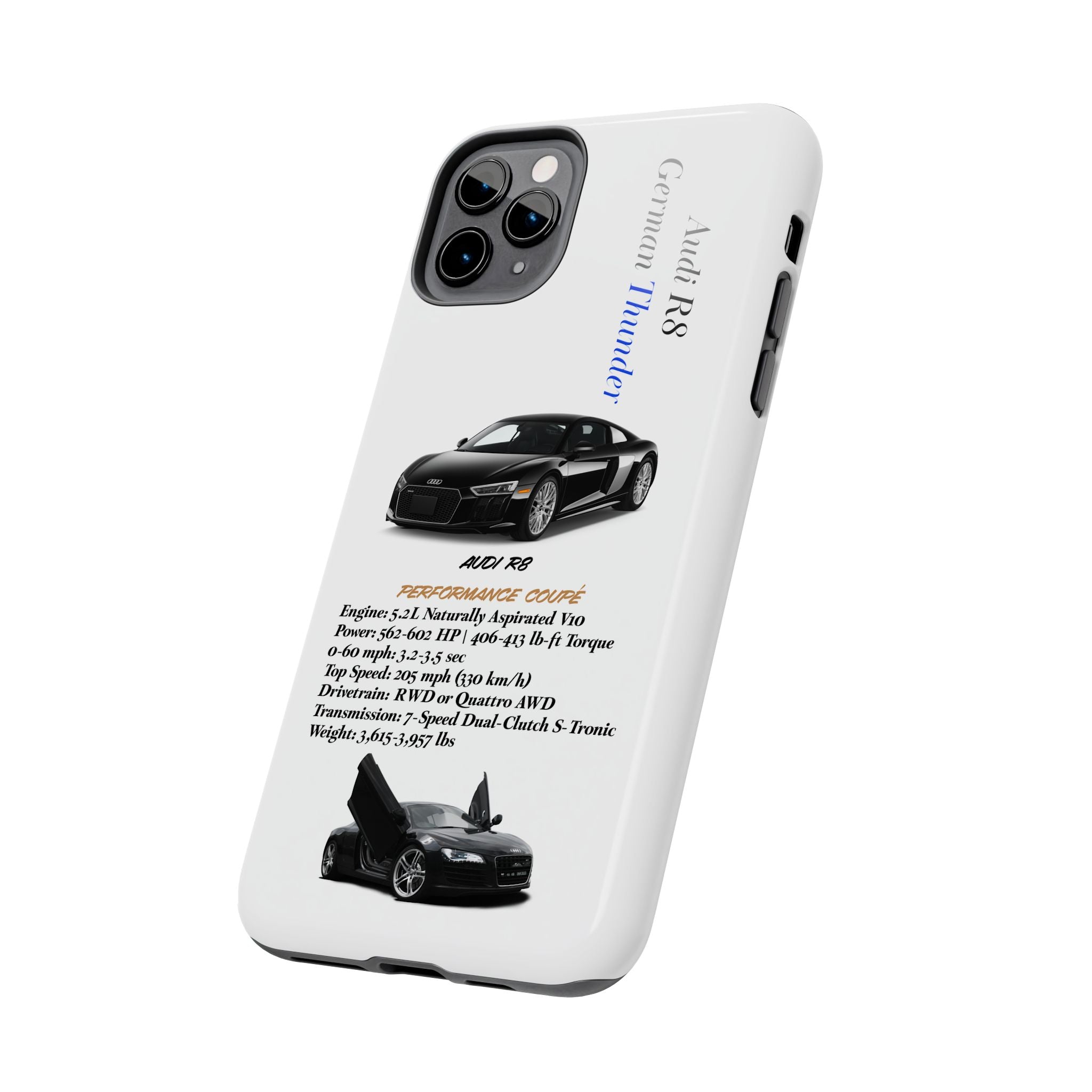 Audi R8 V10 White Edition