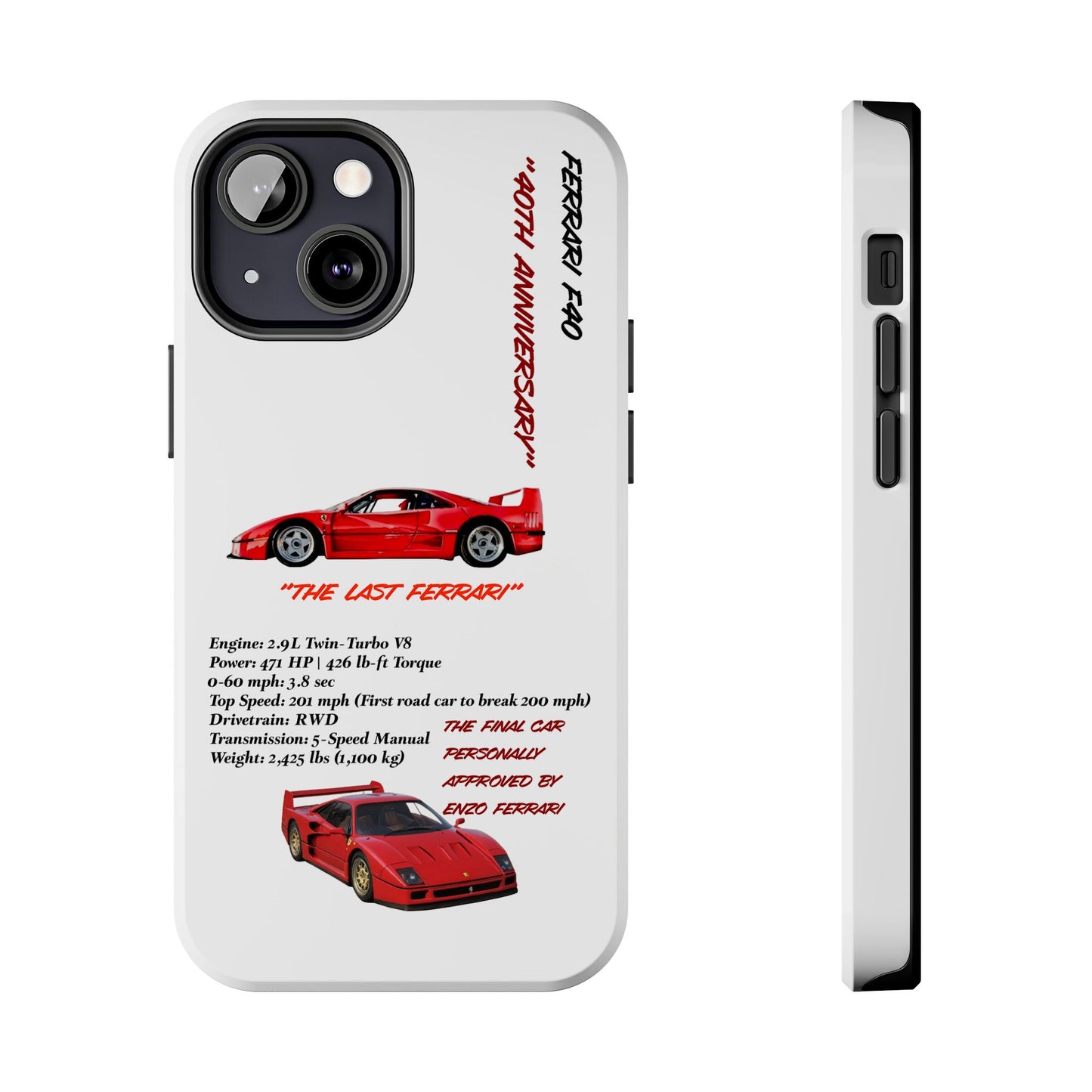 Ferrari F40 Twin-Turbo Legend White Edition