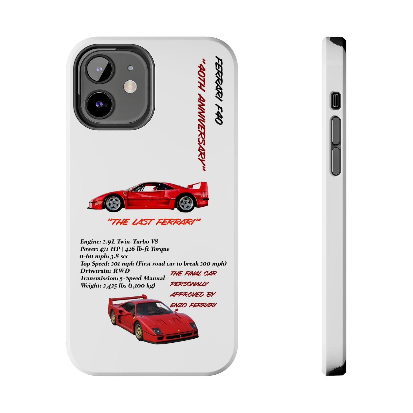 Ferrari F40 Twin-Turbo Legend White Edition