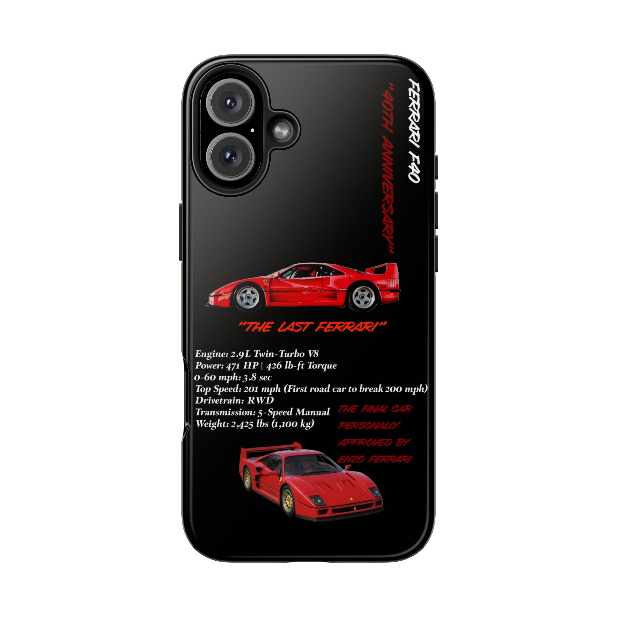 Ferrari F40 Twin-Turbo Legend Black Edition