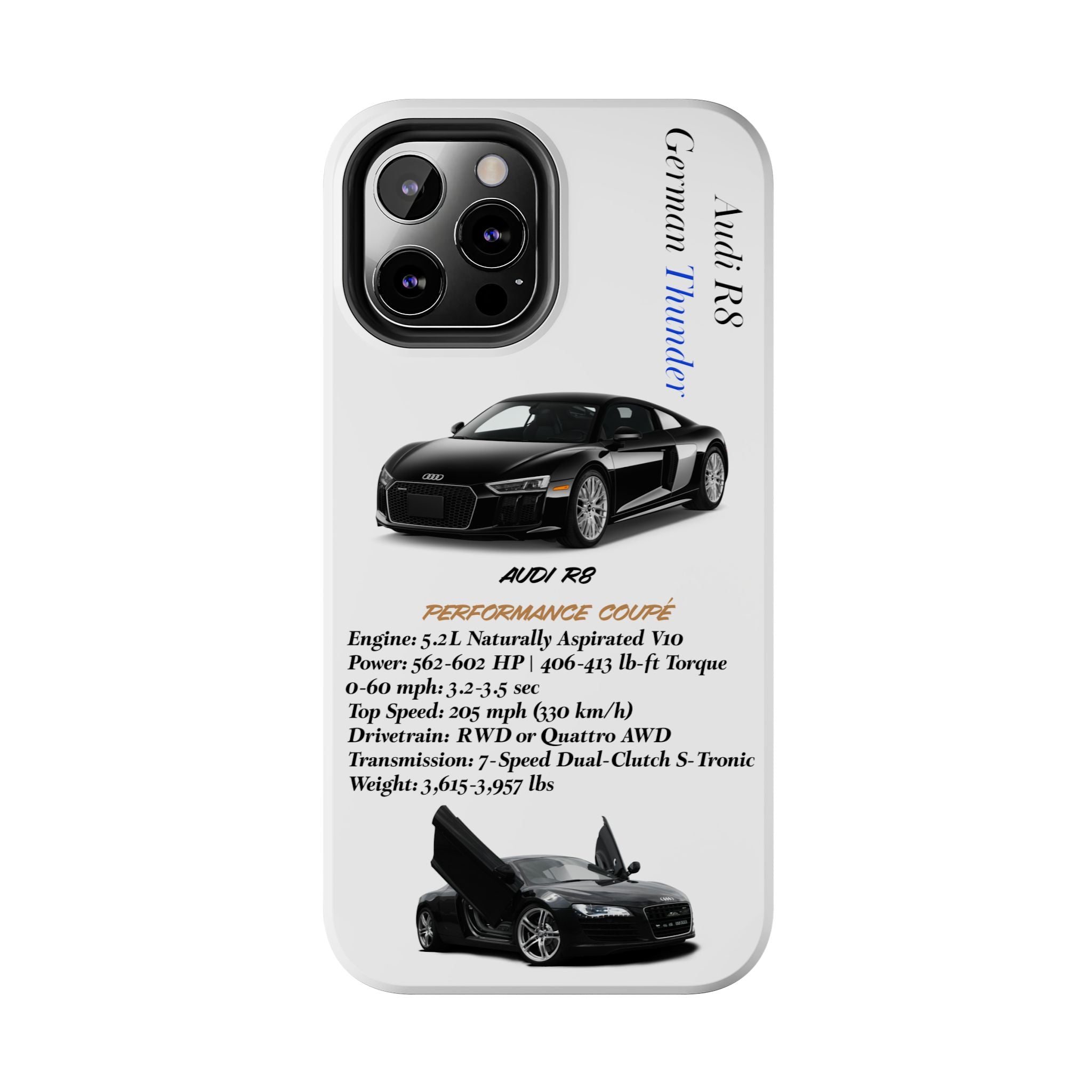 Audi R8 V10 White Edition