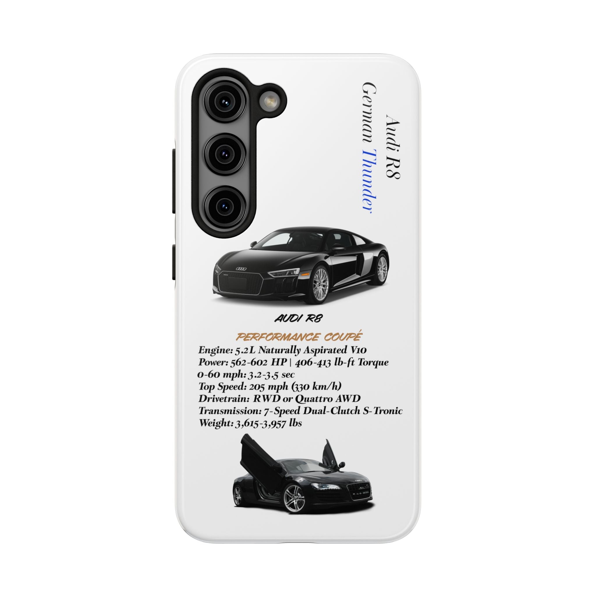 Audi R8 V10 White Edition