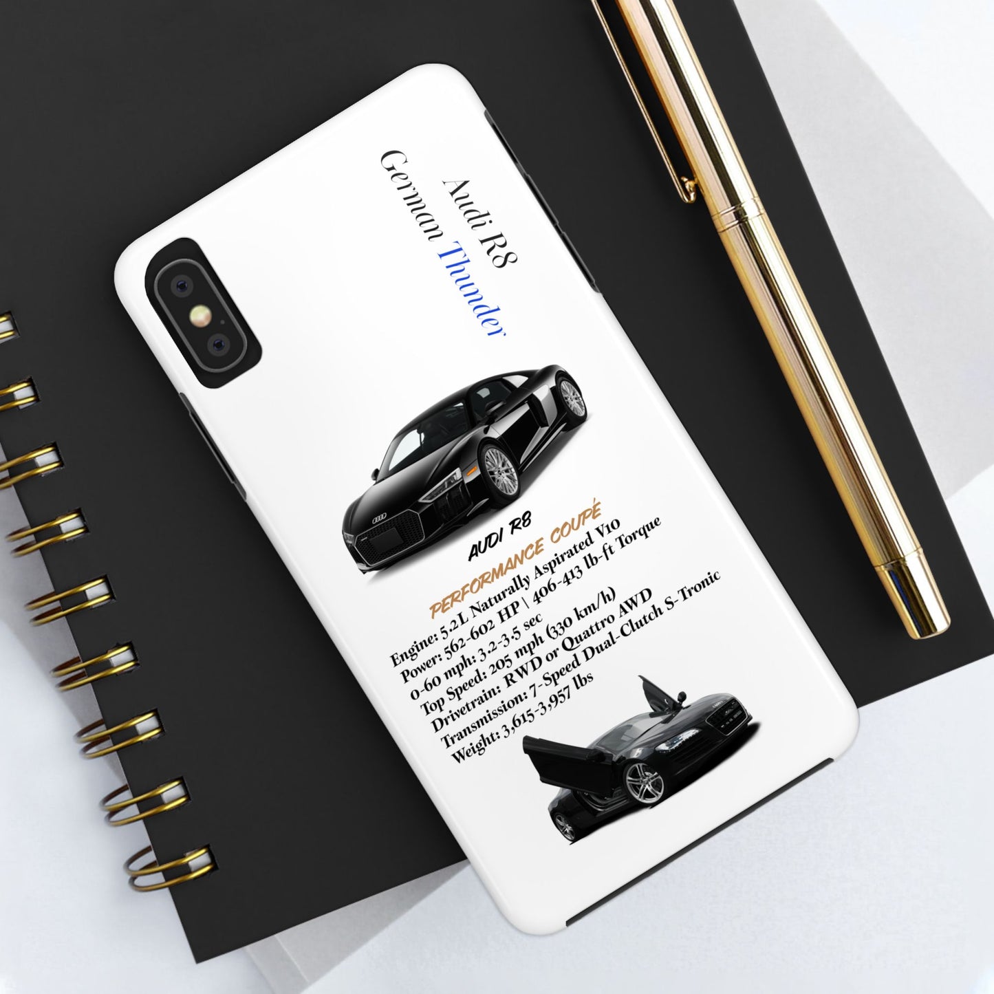 Audi R8 V10 White Edition