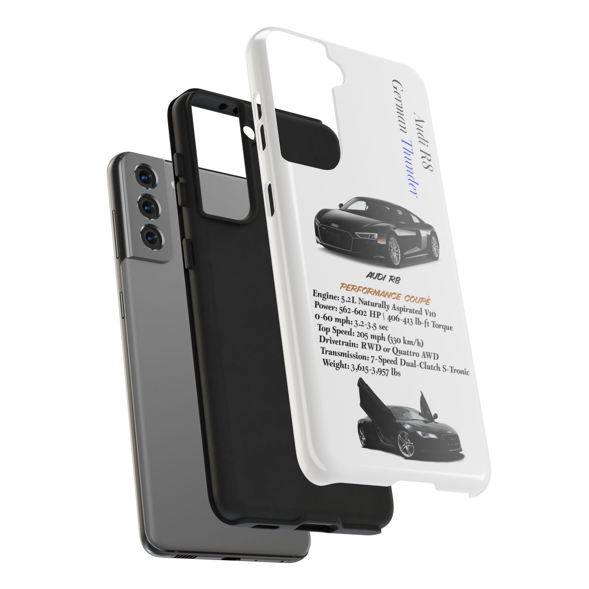 Audi R8 V10 White Edition